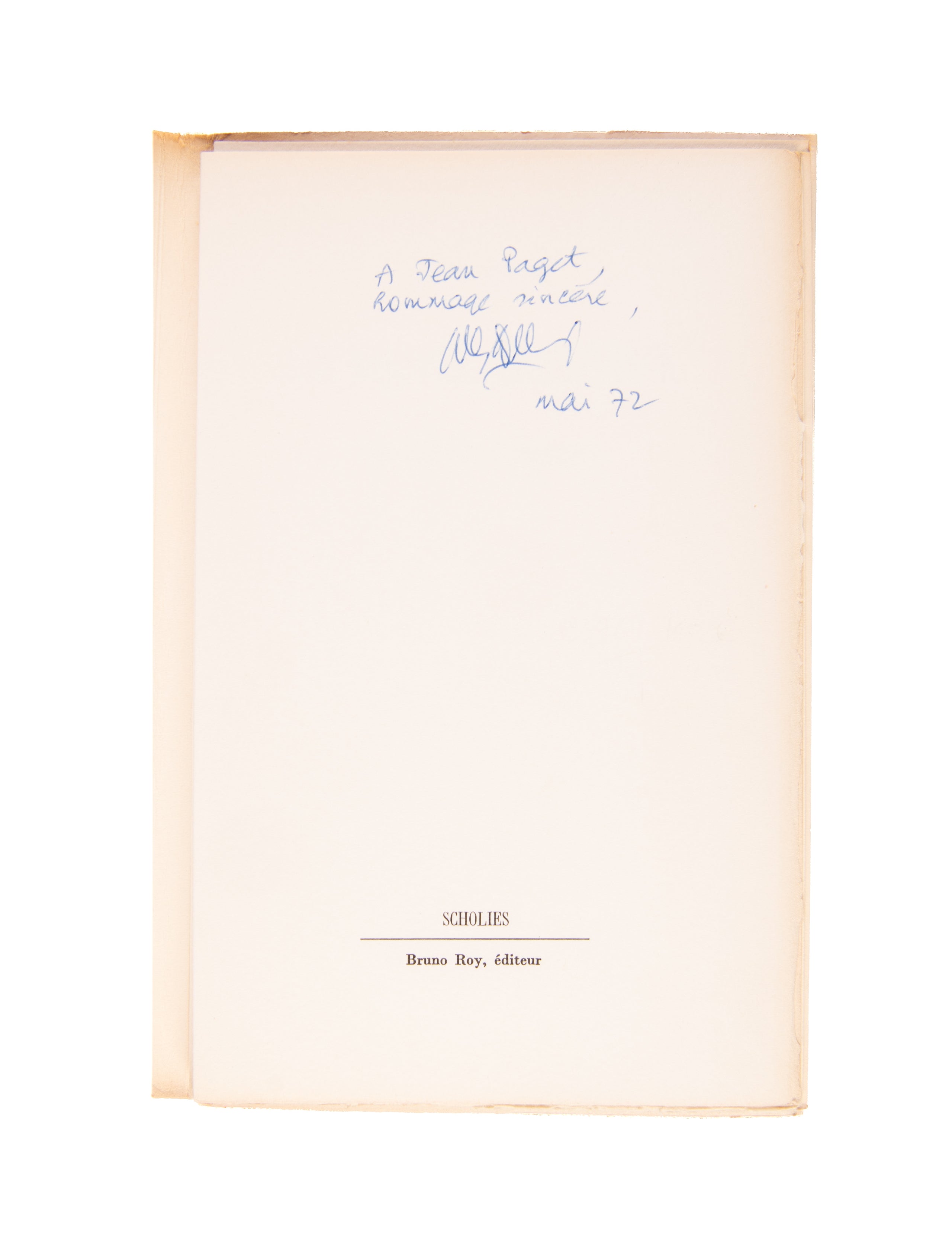 Un Nouvel Archiviste.