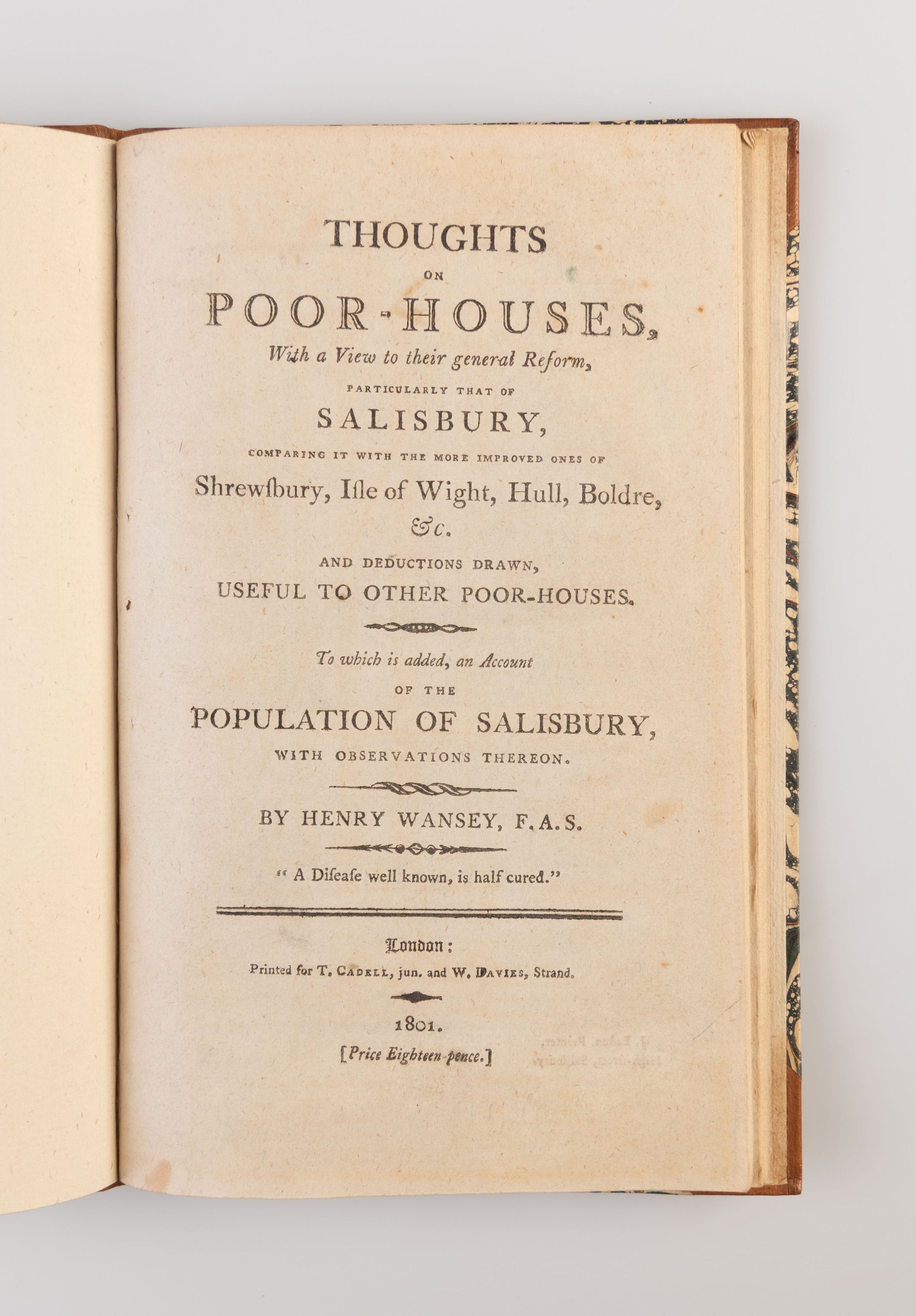 Thoughts on Poor-Houses,