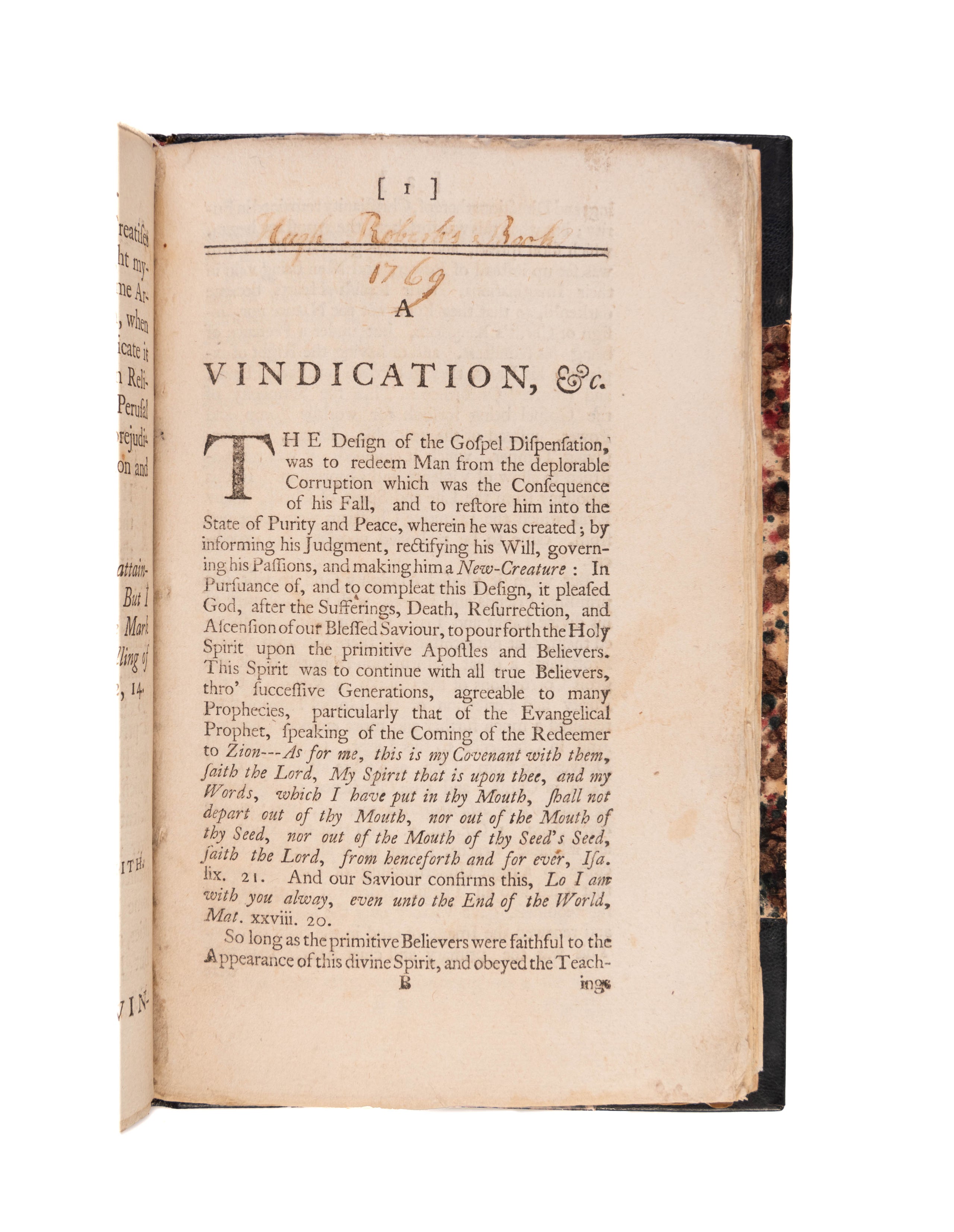 The doctrine of Christianity, as held by the people called Quakers, vindicated : in answer to Gilbert Tennent's sermon on the lawfulness of war.