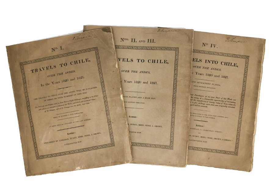 Travels to Chile, over the Andes, in the years 1820 and 1821.