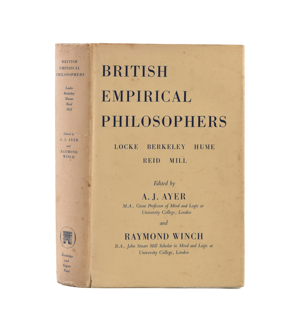 British Empirical Philosophers. Locke, Berkeley, Hume, Reid and J.S. Mill.