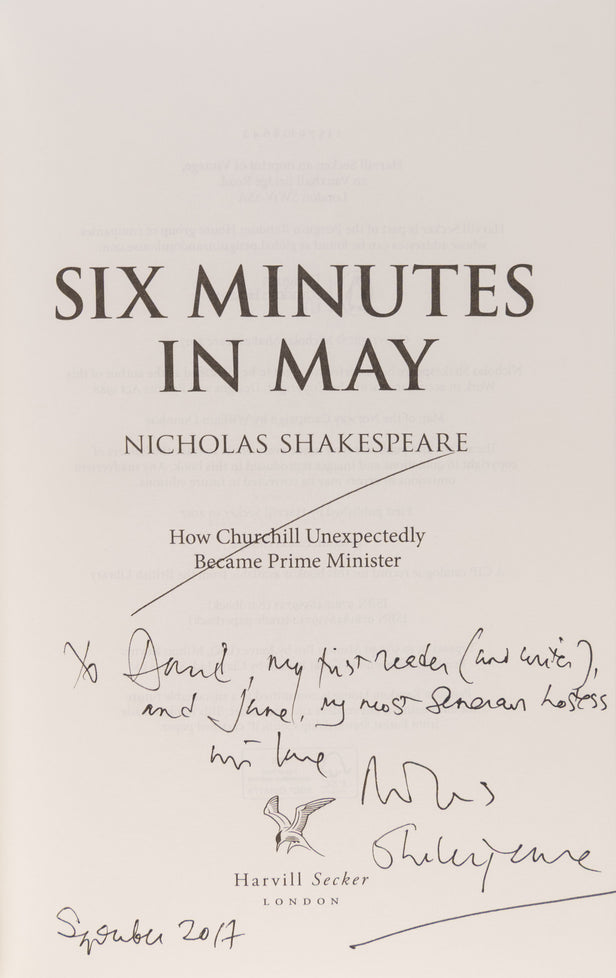Six Minutes in May. How Churchill unexpectedly became Prime Minister.