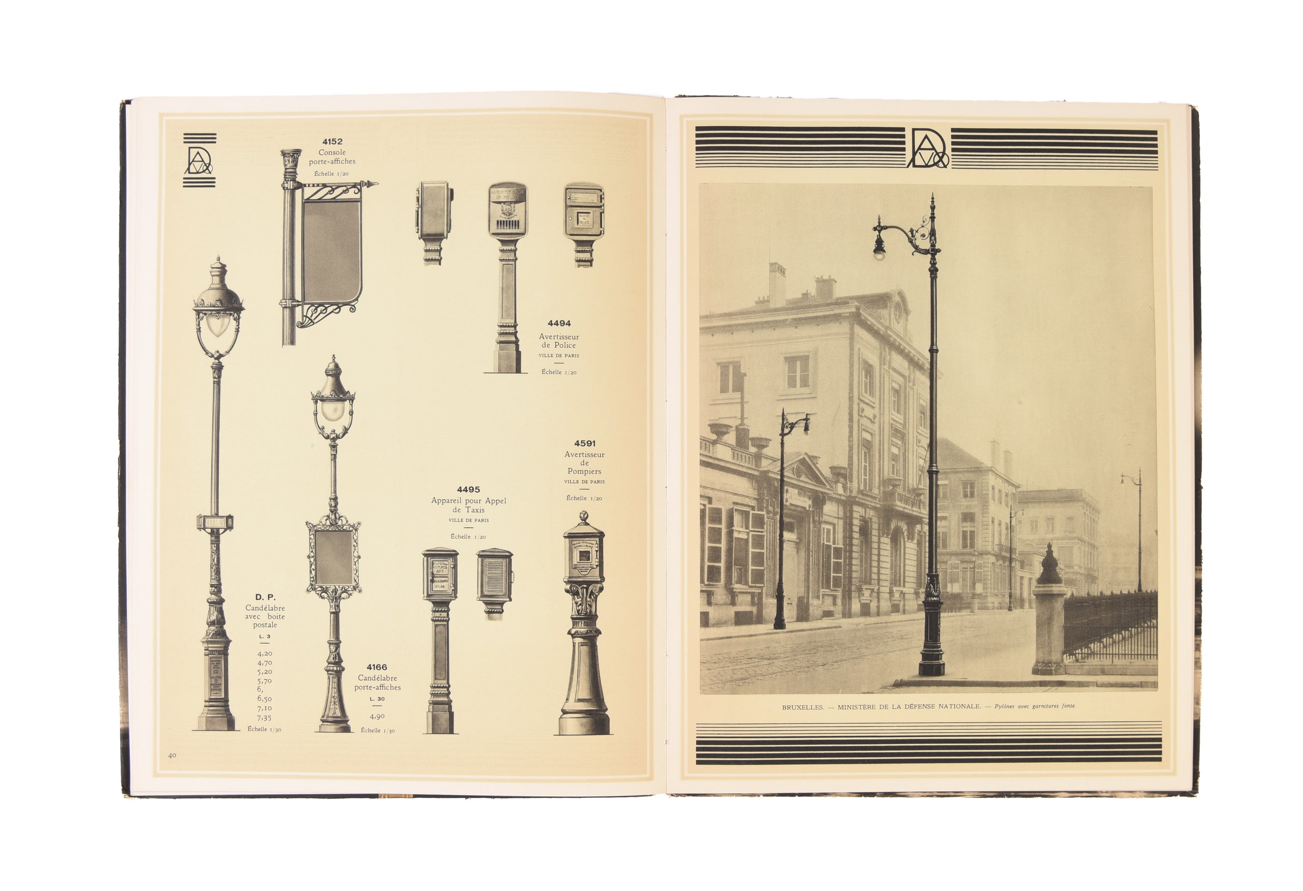 Éclairage Public [Public Lighting]. Société A. Durenne et du Val d'Osne.