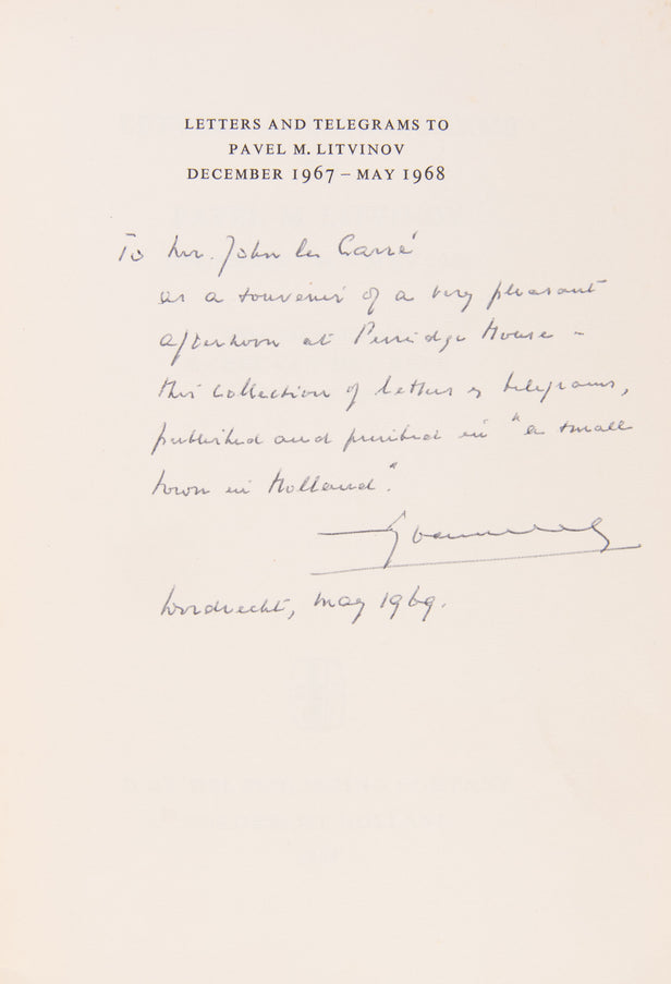 Letters and Telegrams to Pavel M. Litvinov. December 1967 - May 1968.