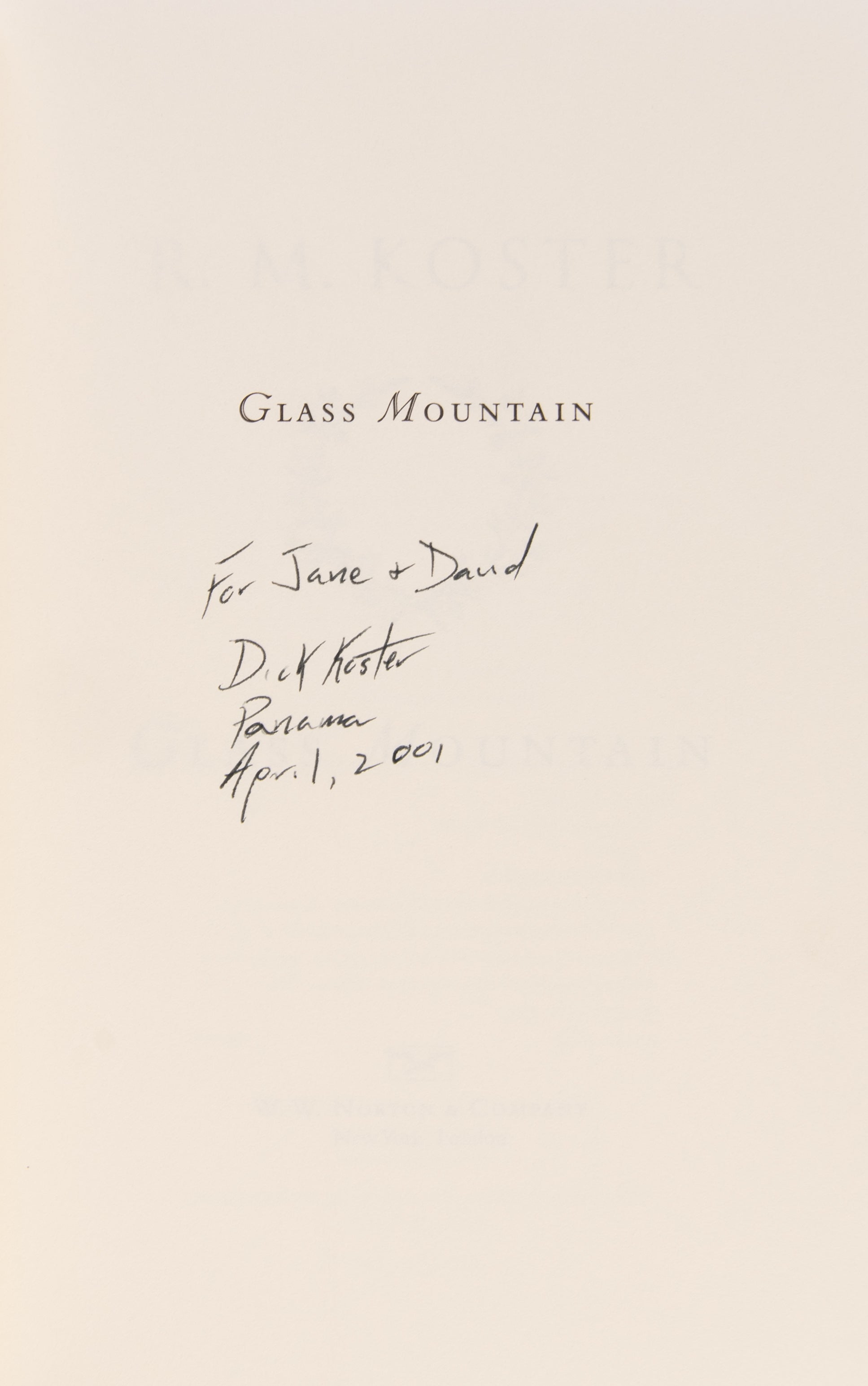 Glass Mountain.