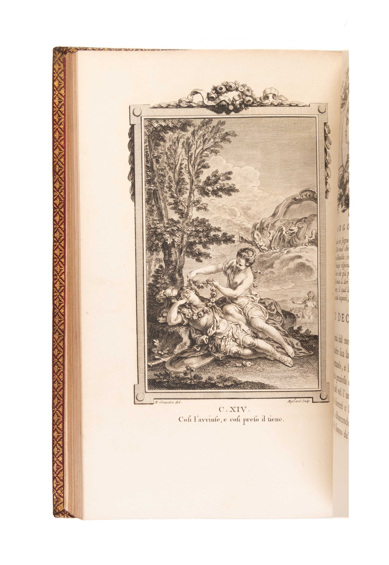 La Gerusalemme liberata. Paris, appresso A. Delalain, P. Durand & G.C. Molini (da' torchi di Quillau),