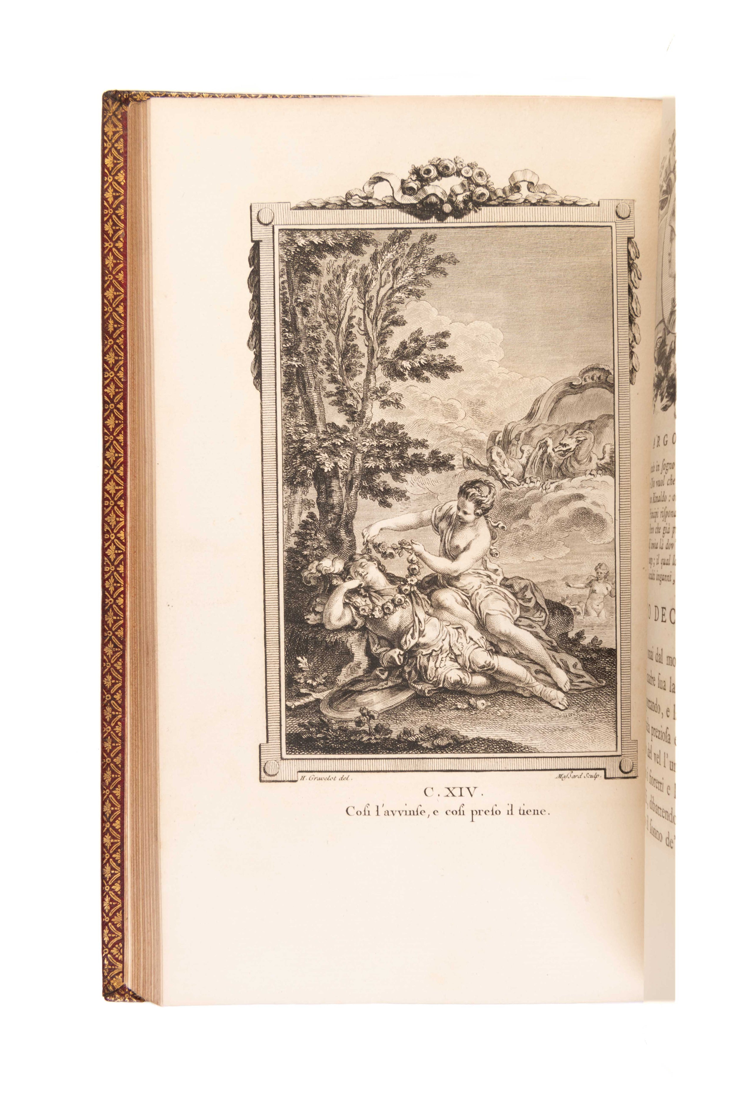 La Gerusalemme liberata. Paris, appresso A. Delalain, P. Durand & G.C. Molini (da' torchi di Quillau),