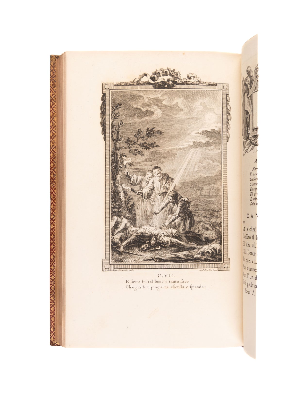 La Gerusalemme liberata. Paris, appresso A. Delalain, P. Durand & G.C. Molini (da' torchi di Quillau),
