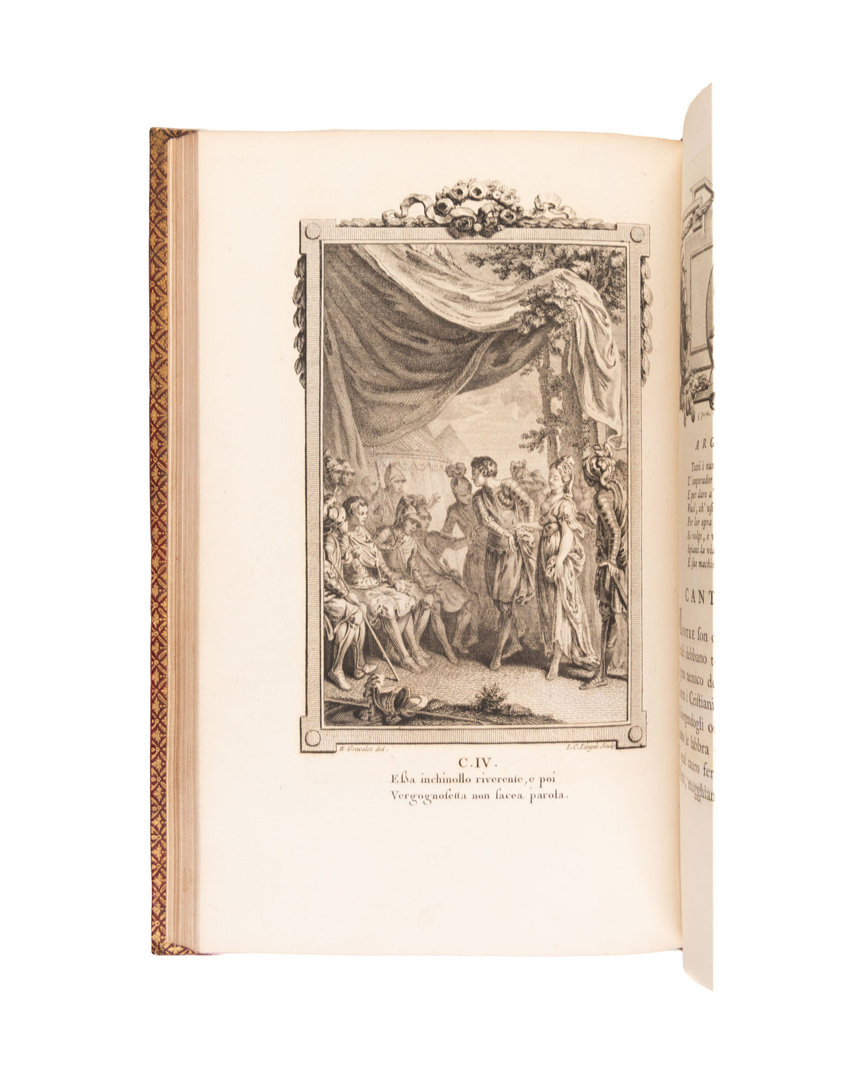 La Gerusalemme liberata. Paris, appresso A. Delalain, P. Durand & G.C. Molini (da' torchi di Quillau),