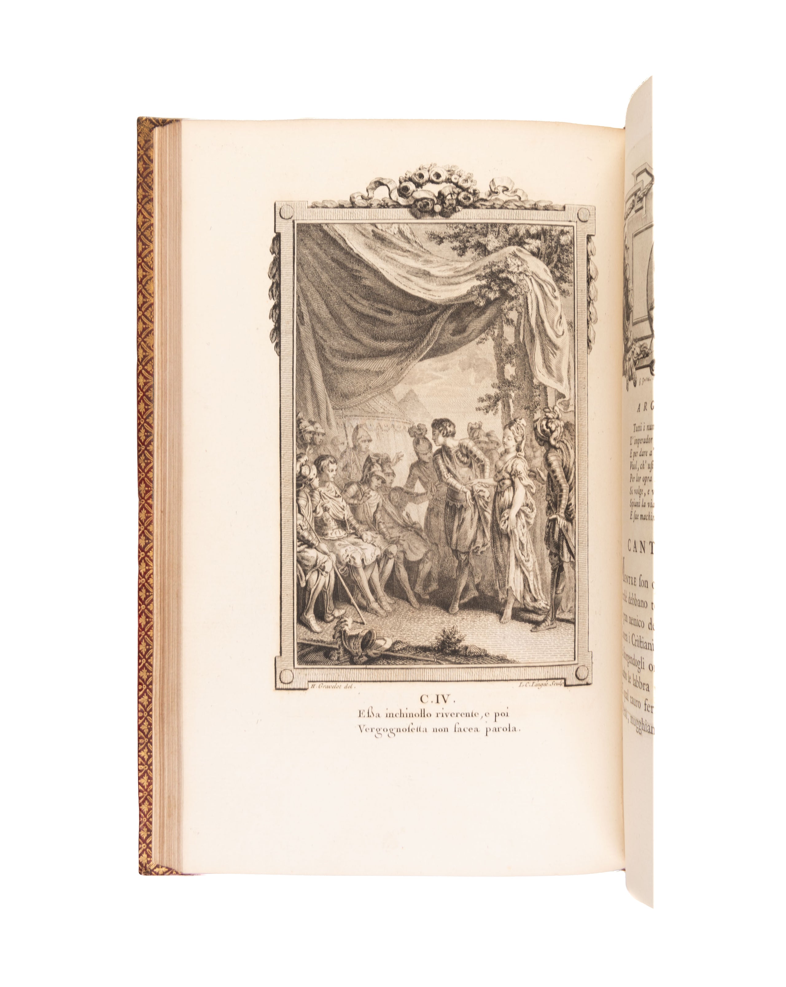 La Gerusalemme liberata. Paris, appresso A. Delalain, P. Durand & G.C. Molini (da' torchi di Quillau),