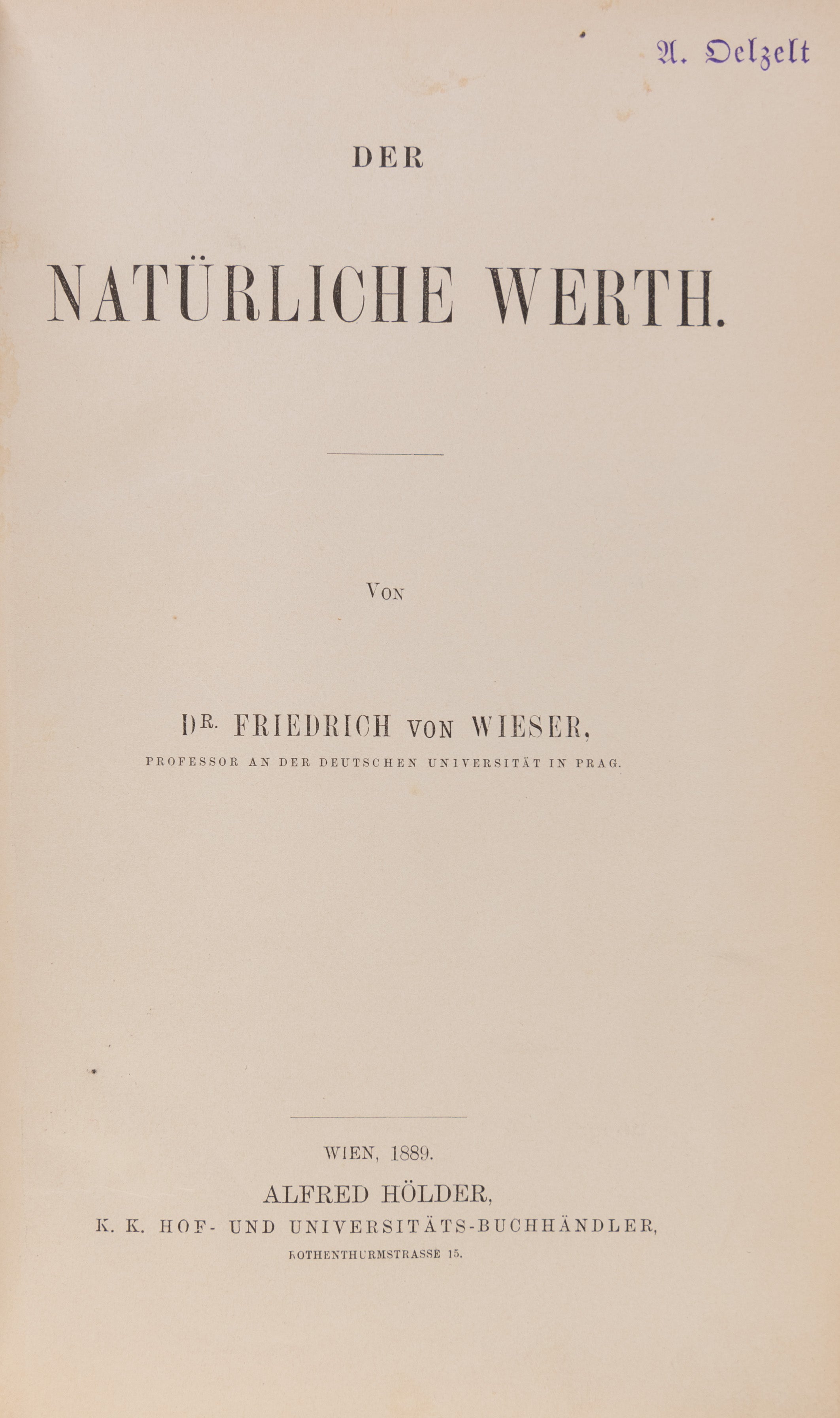 Der Natürliche Werth.