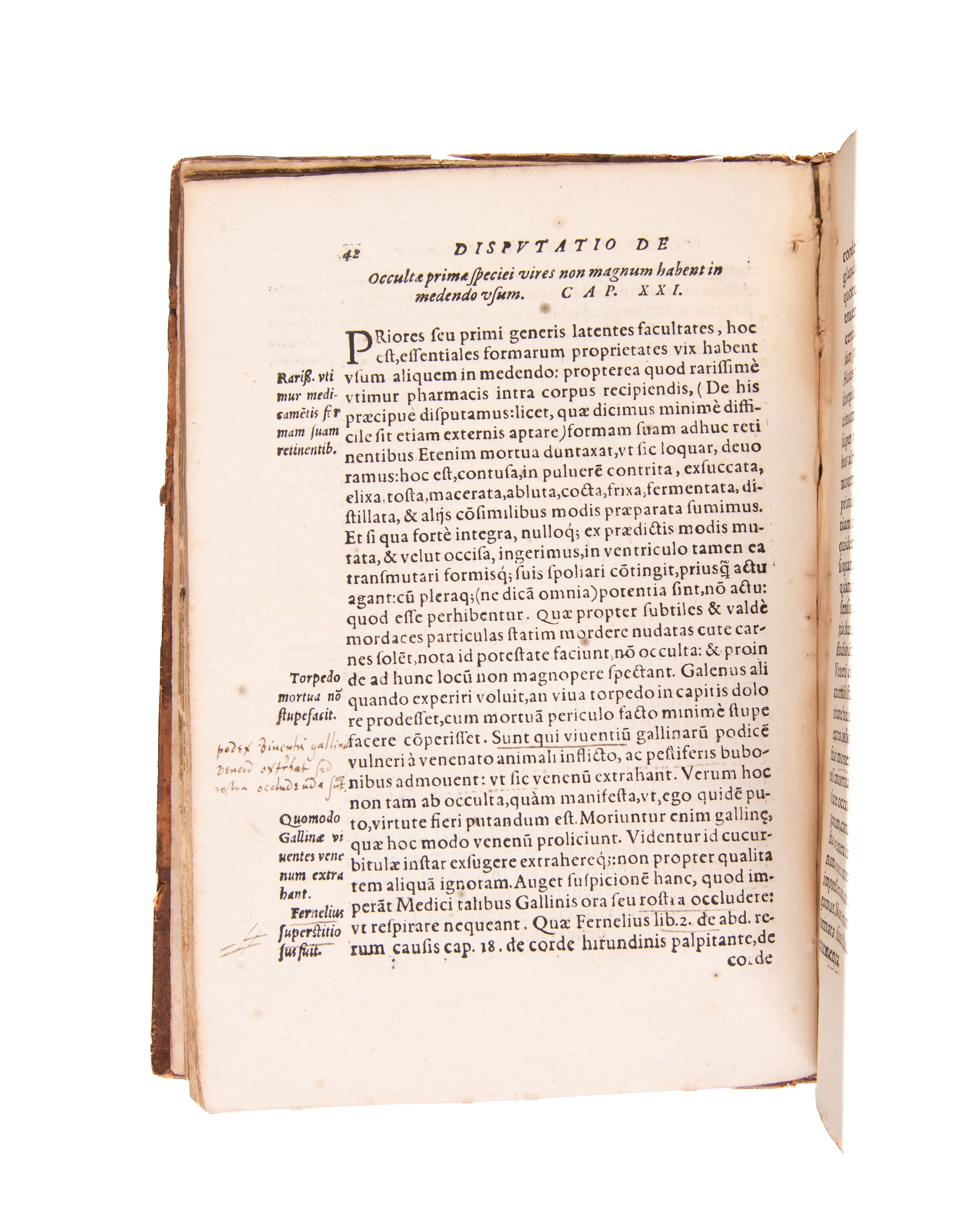 De occultis pharmacorum potestibus.
Basle, Pietro Perna, 1574