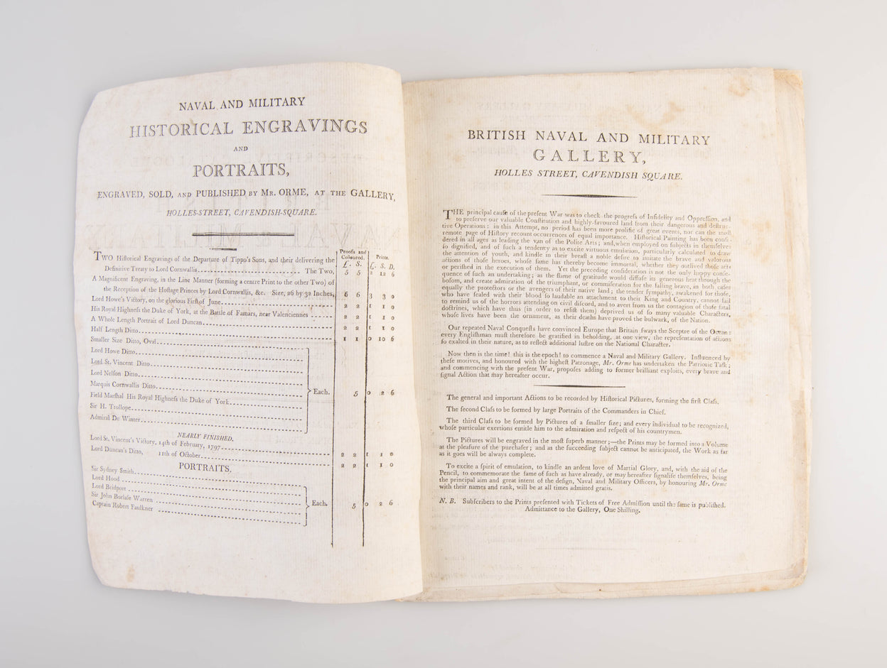 Descriptive catalogue of the British Naval & Military Gallery
