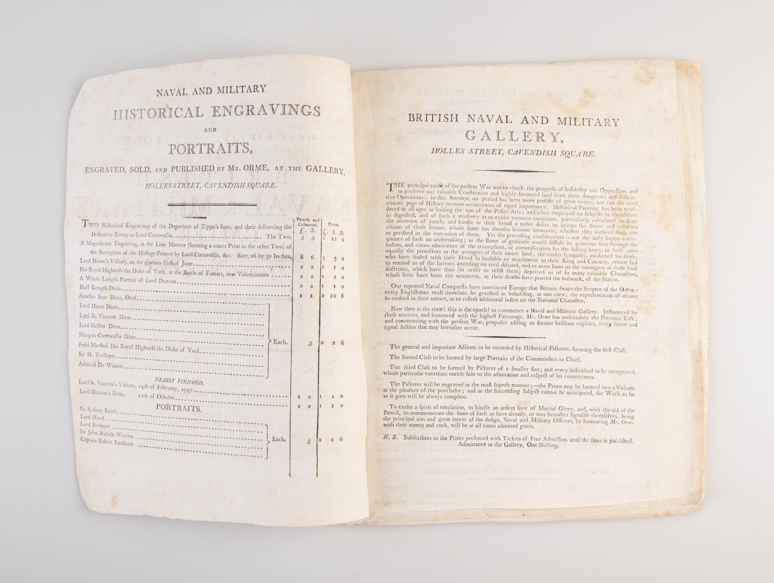 Descriptive catalogue of the British Naval & Military Gallery