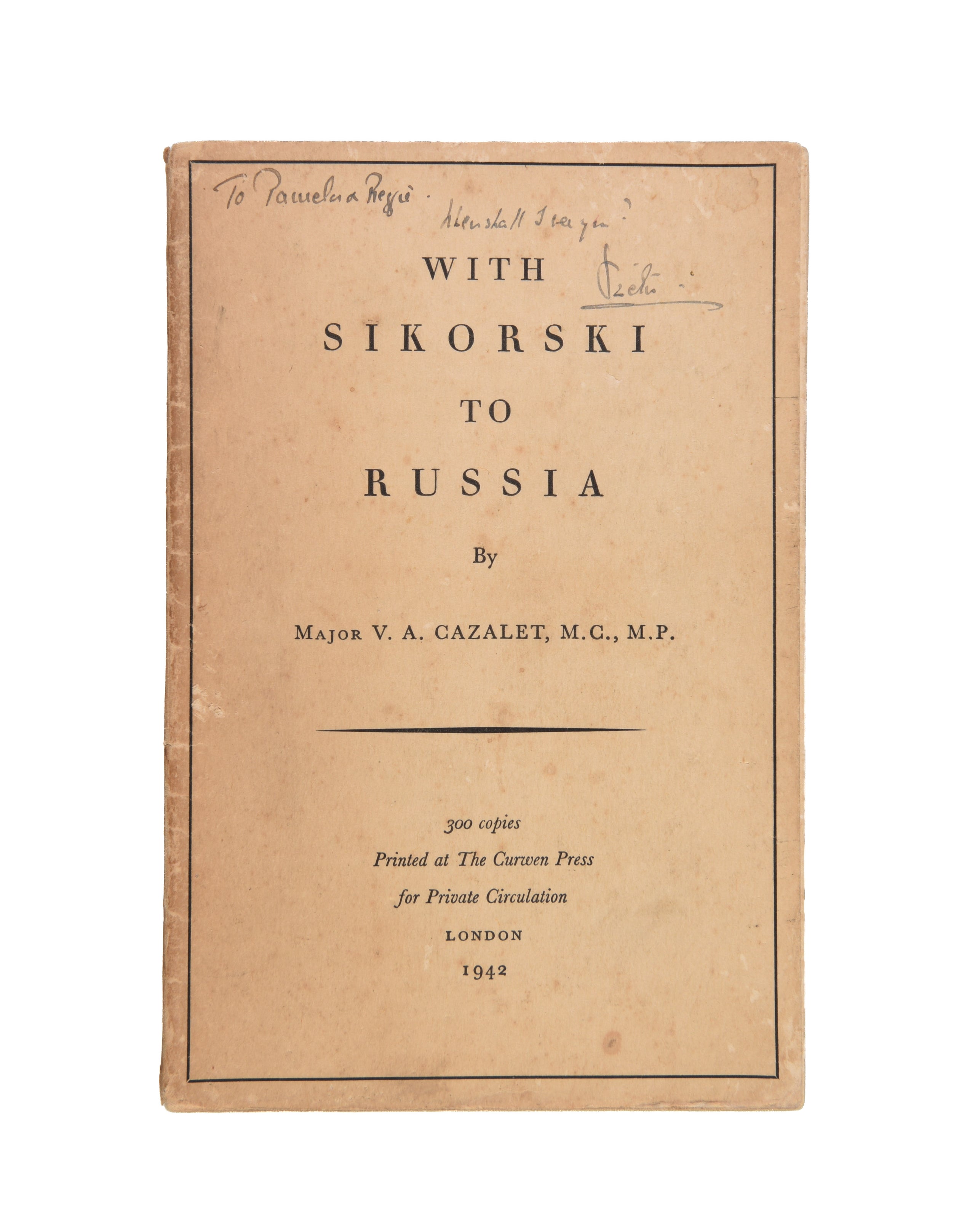 With Sikorski to Russia.