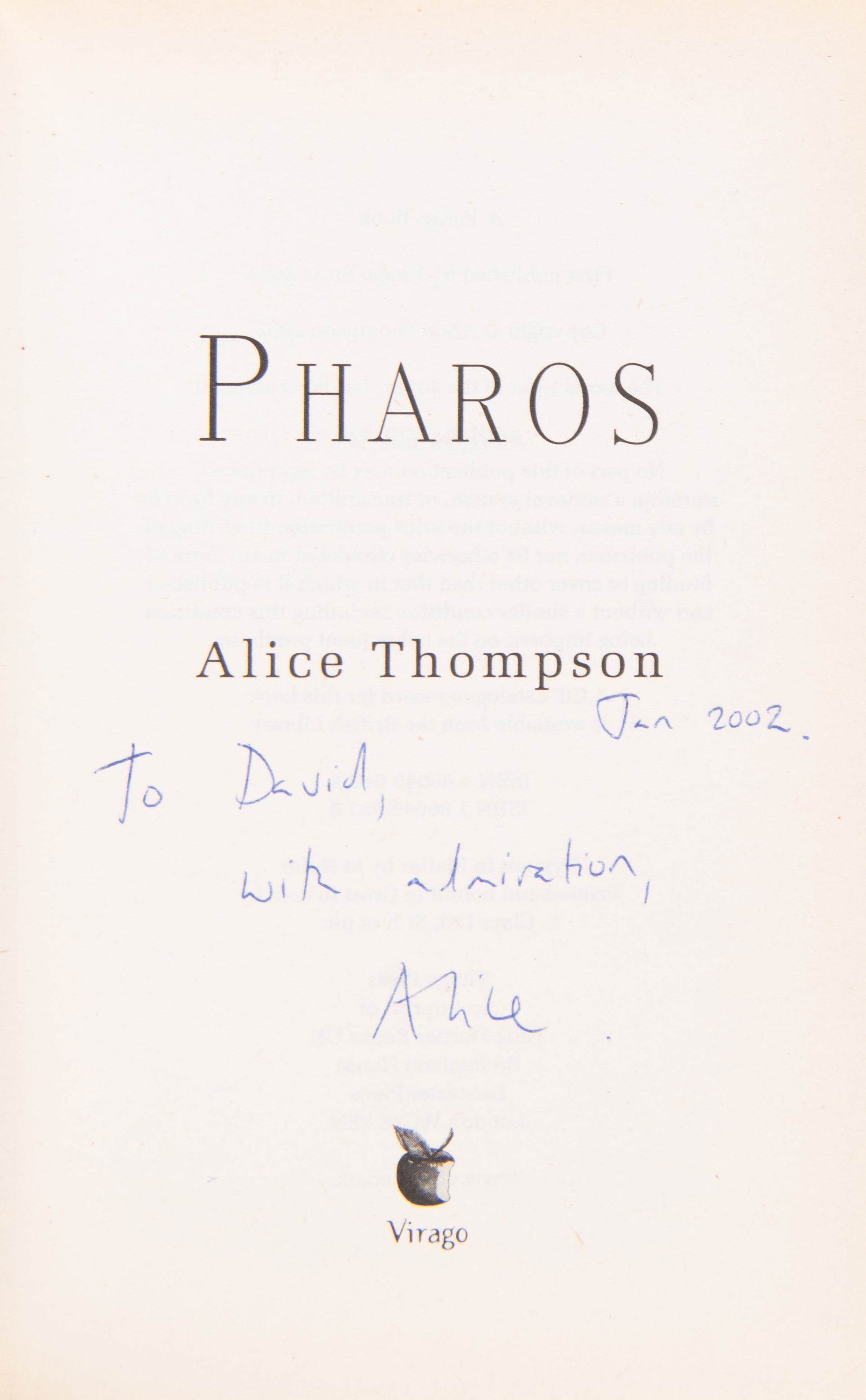 Pharos. A Ghost Story.