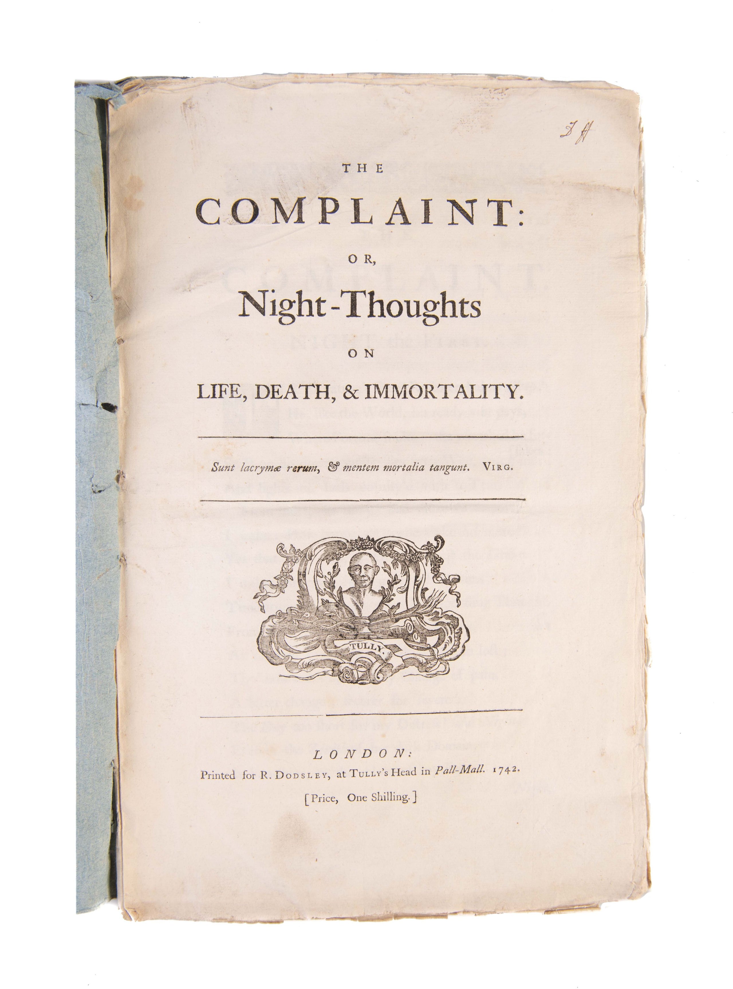 The Complaint: or, Night-Thoughts on Life, Death, & Immortality.