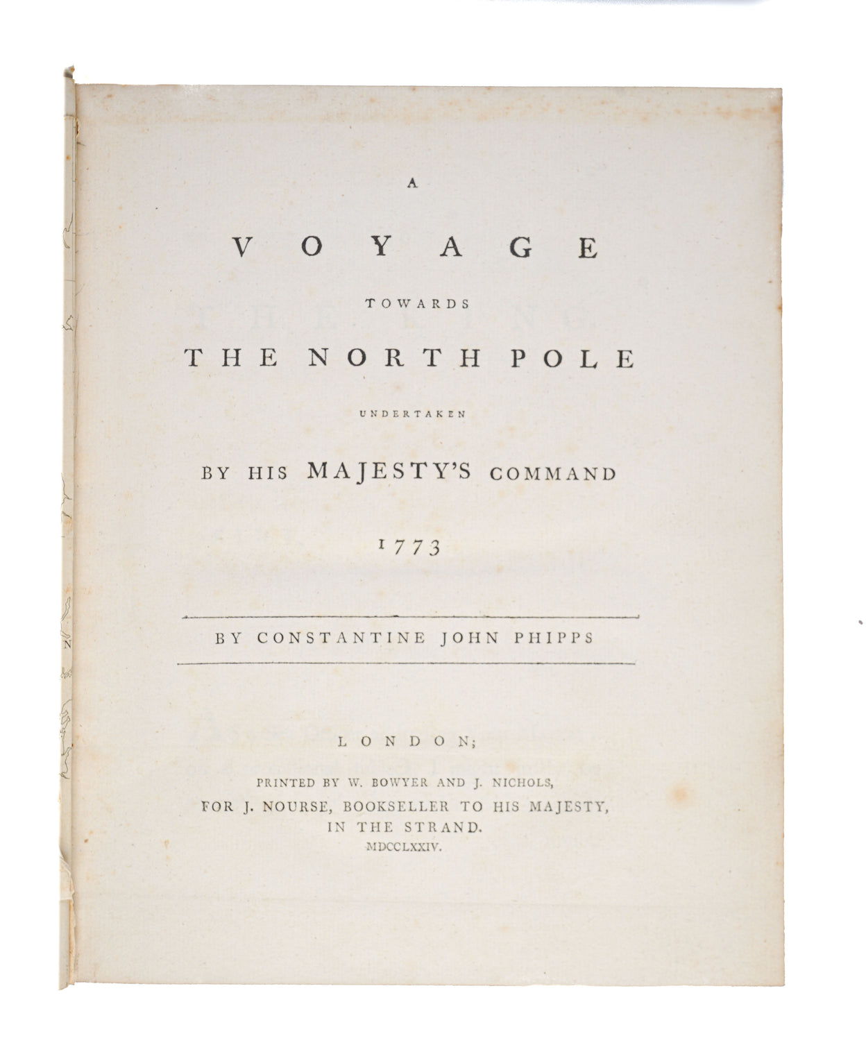 A Voyage towards the North Pole,