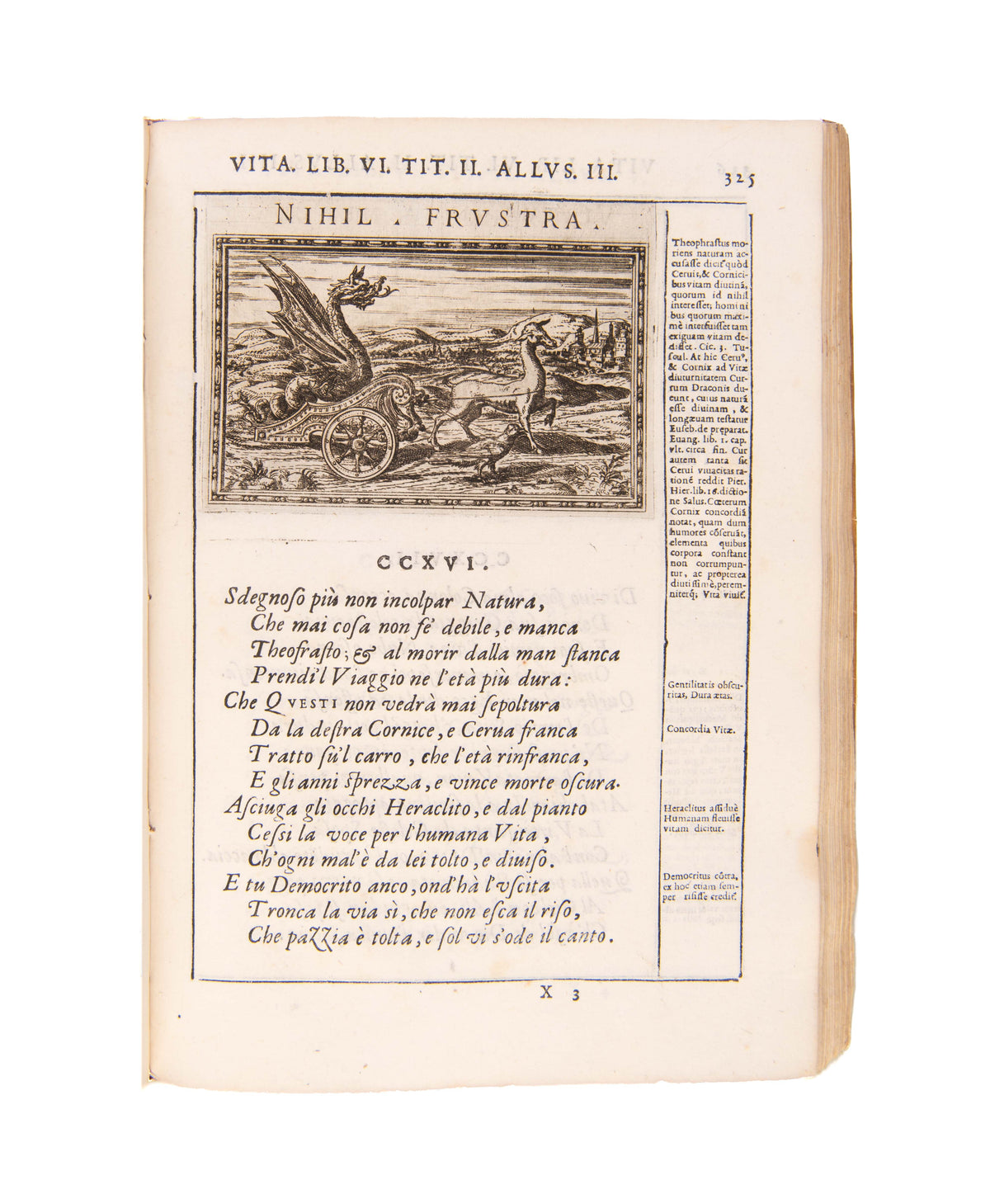 Delle allusioni, imprese, et emblemi sopra la vita, opere, et attioni di Gregorio. XIII. pontefice massimo libri vi.
Rome, Bartolomeo Grassi, 1588