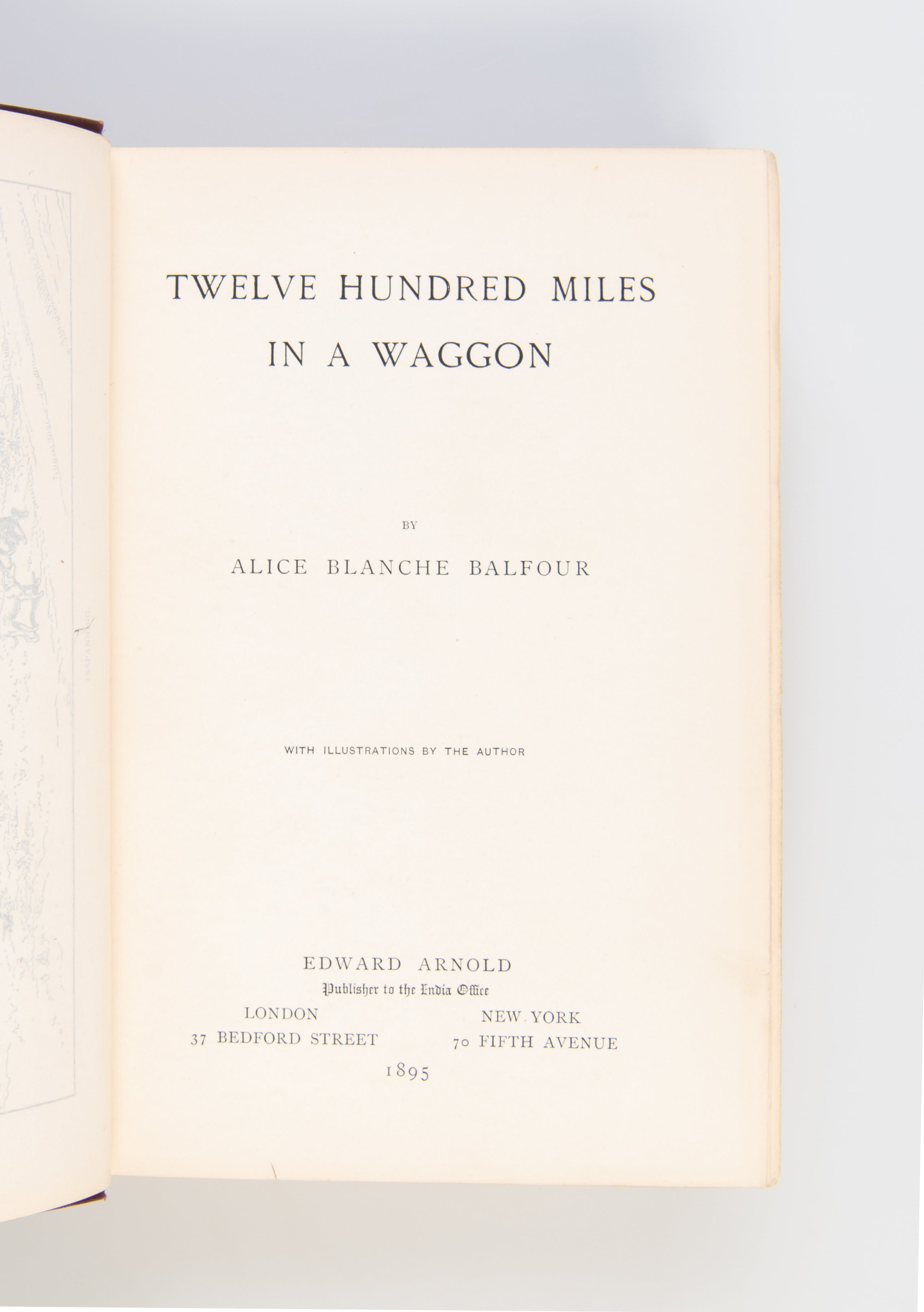 Twelve Hundred Miles in a Waggon.