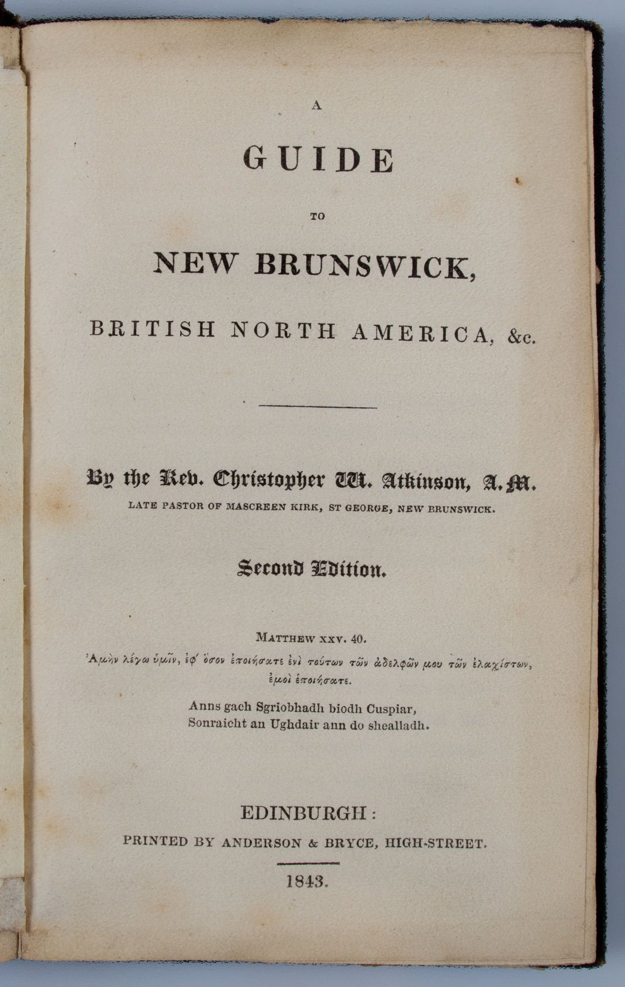 A Guide to New Brunswick