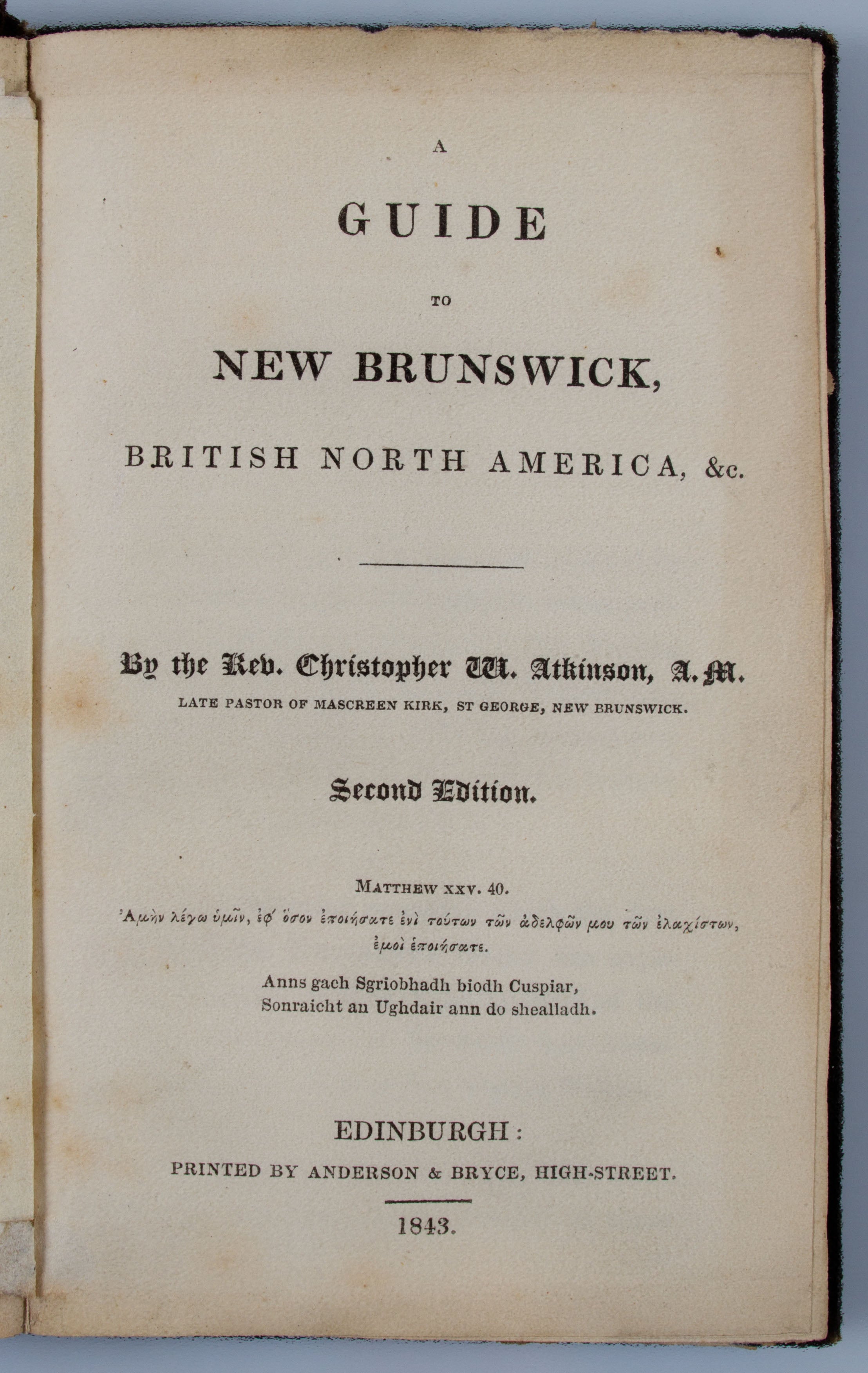 A Guide to New Brunswick