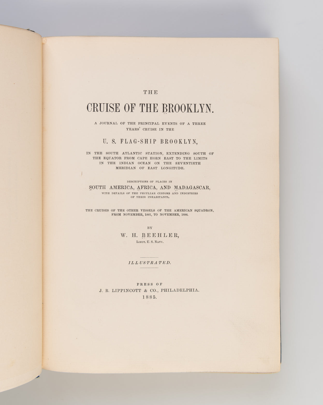 The Cruise of the Brooklyn.