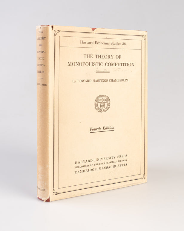 The Theory of Monopolistic Competition. A Re-orientation of the Theory of Value.