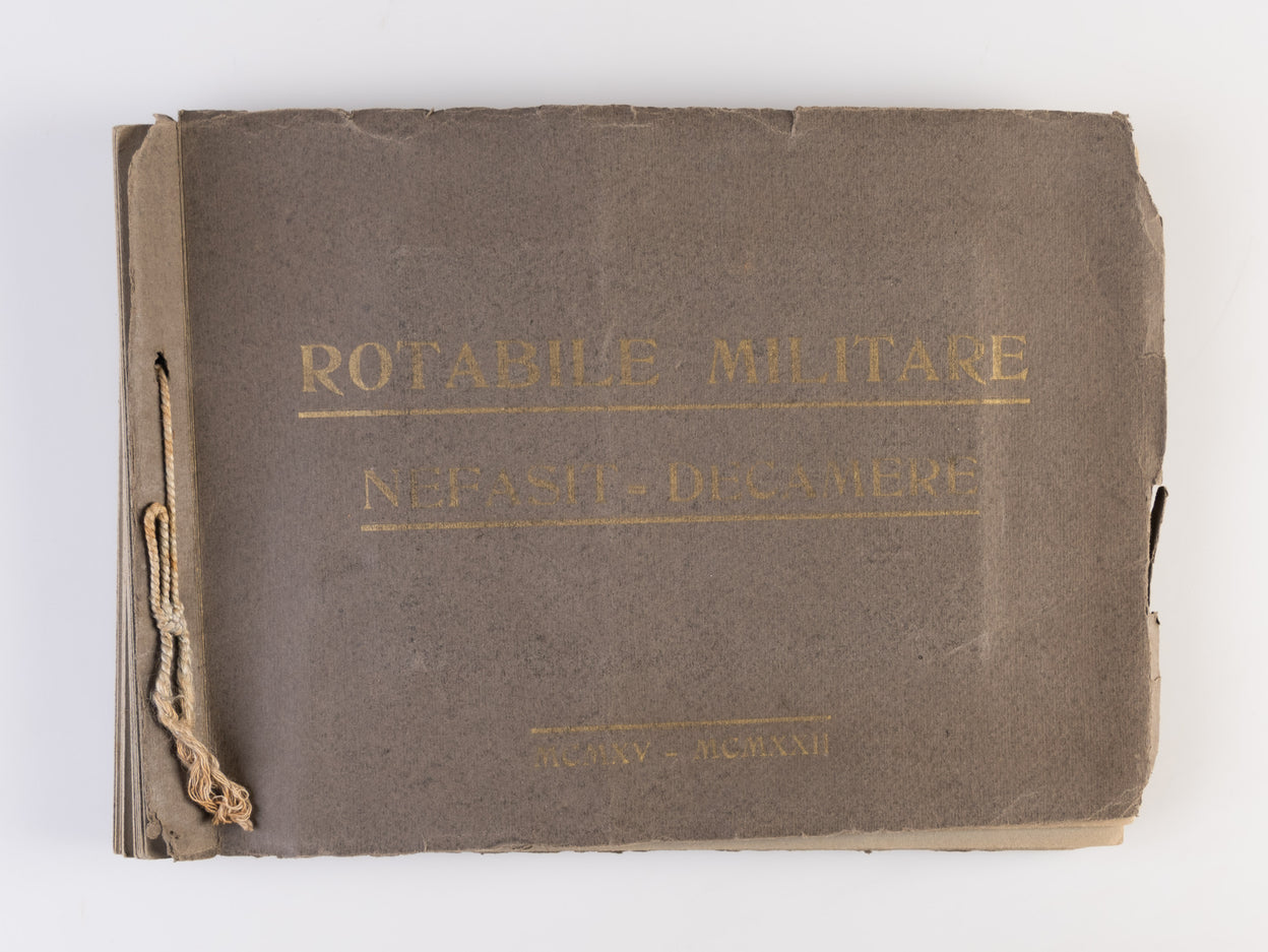 Rotabile Militare. Nefasit-Decamere. MCMXV-MCMXXII.
