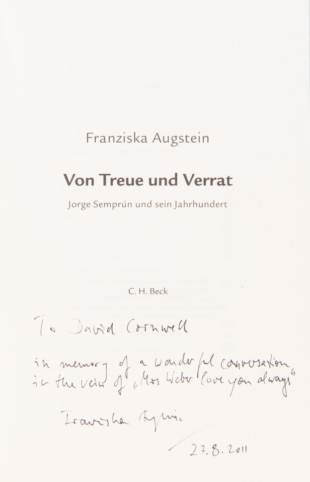 Von Treue und Verrat. Jorge Semprún und sein Jahrhundert.