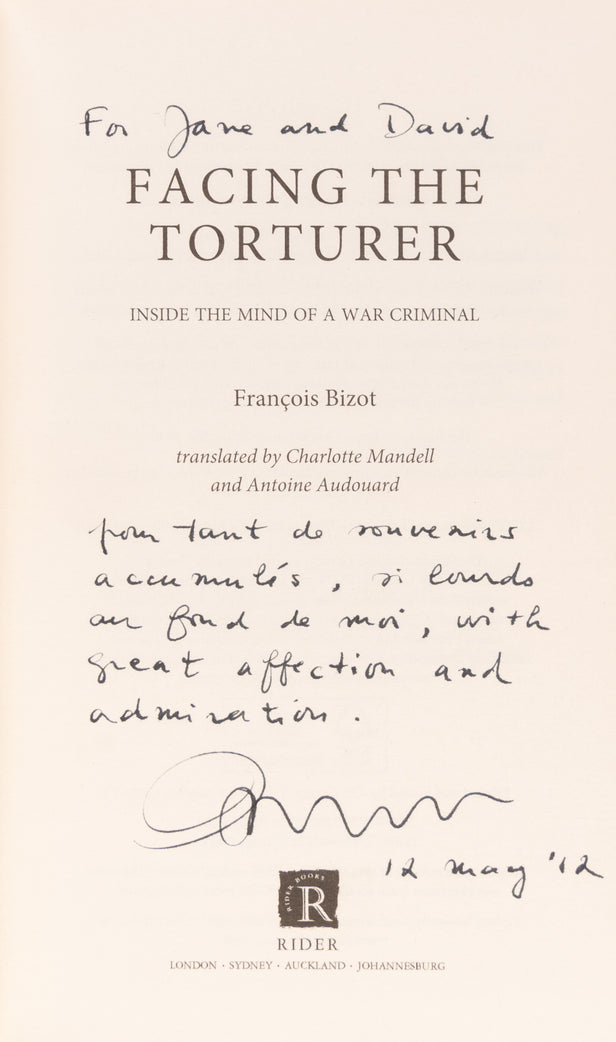 Facing the Torturer. Inside the Mind of a War Criminal.
