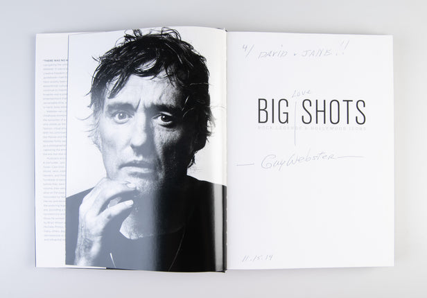 Big Shots. Rock Legends and Hollywood Icons.