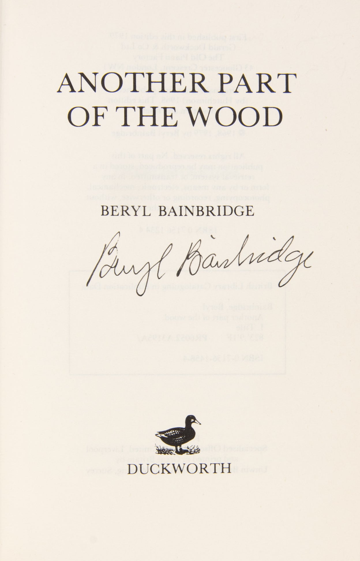 Another Part of the Wood.