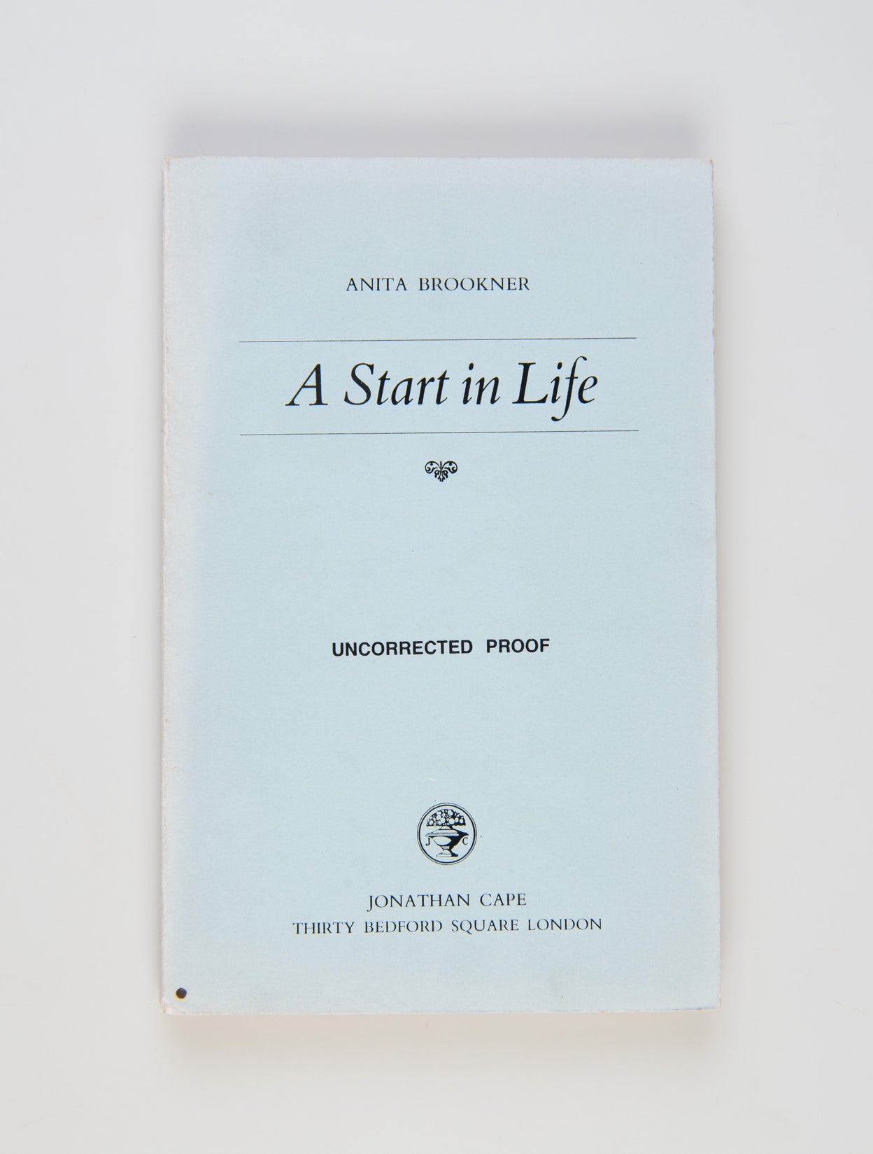 A Start in Life.