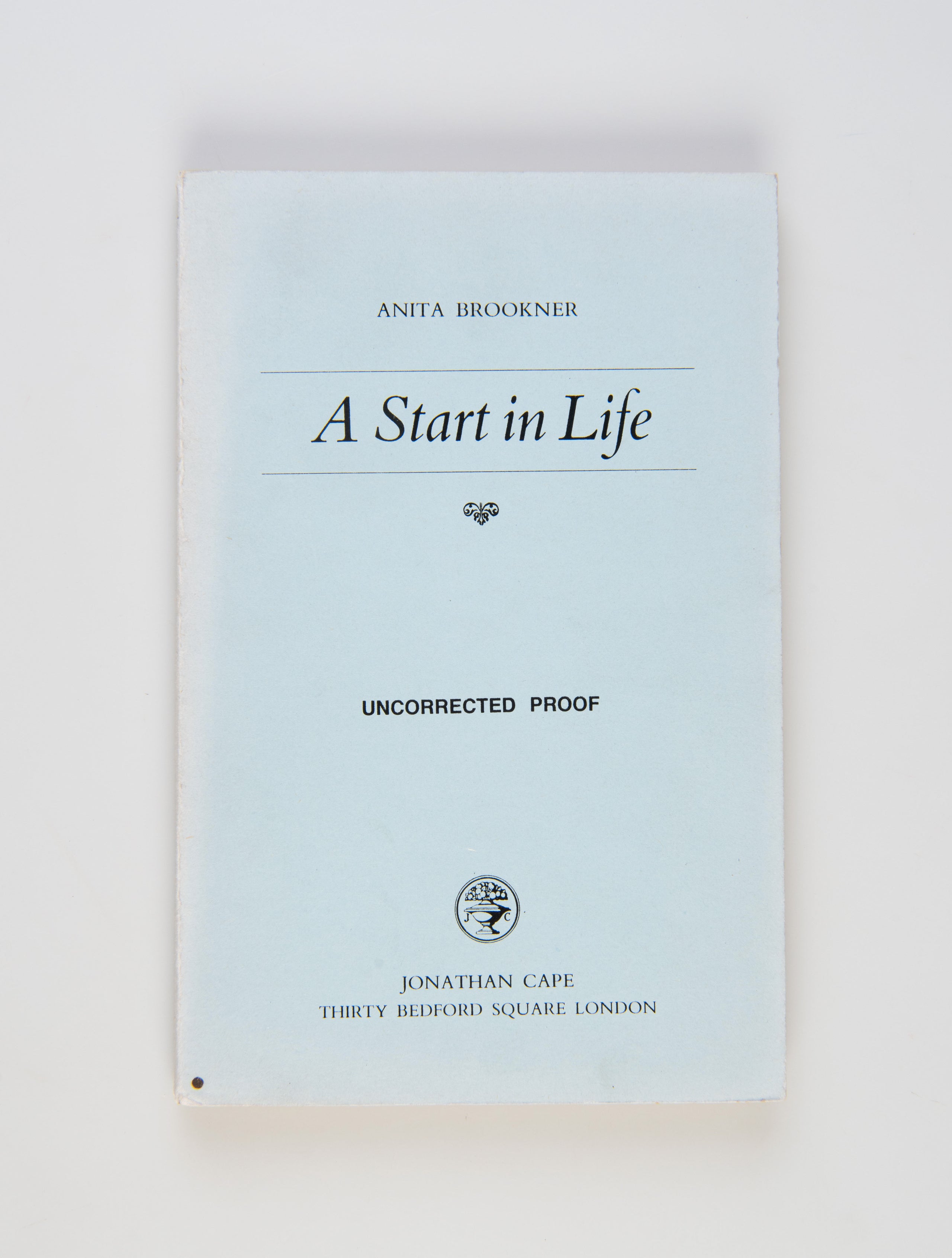 A Start in Life.