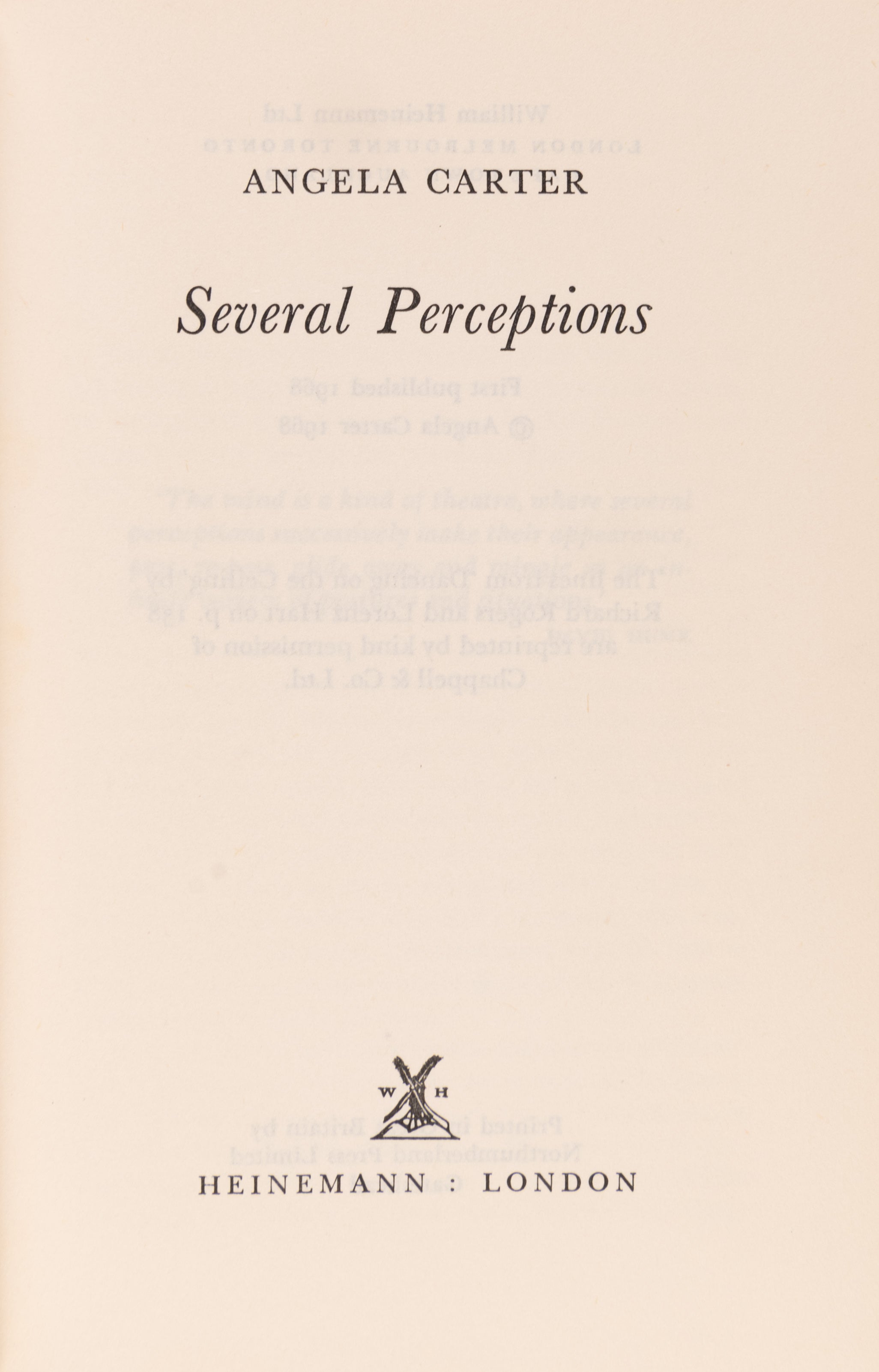 Several Perceptions.