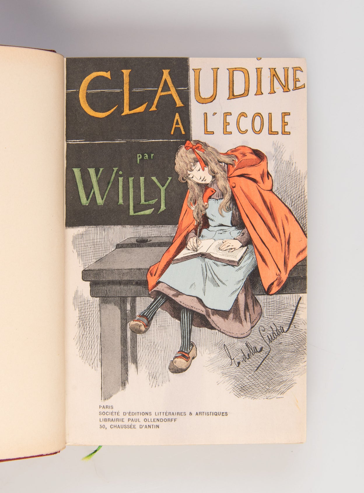 Claudine à Lécole, Claudine à Paris, Claudine en Ménage, Claudine s'en va.