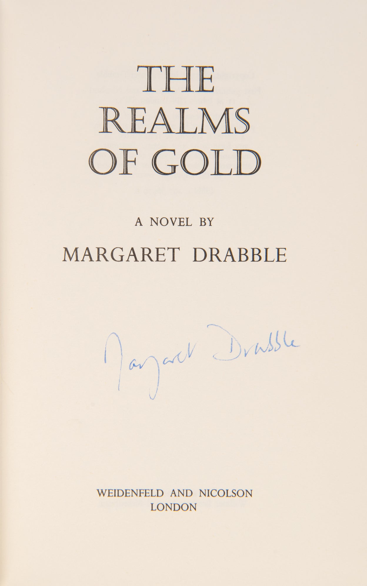 The Realms of Gold.