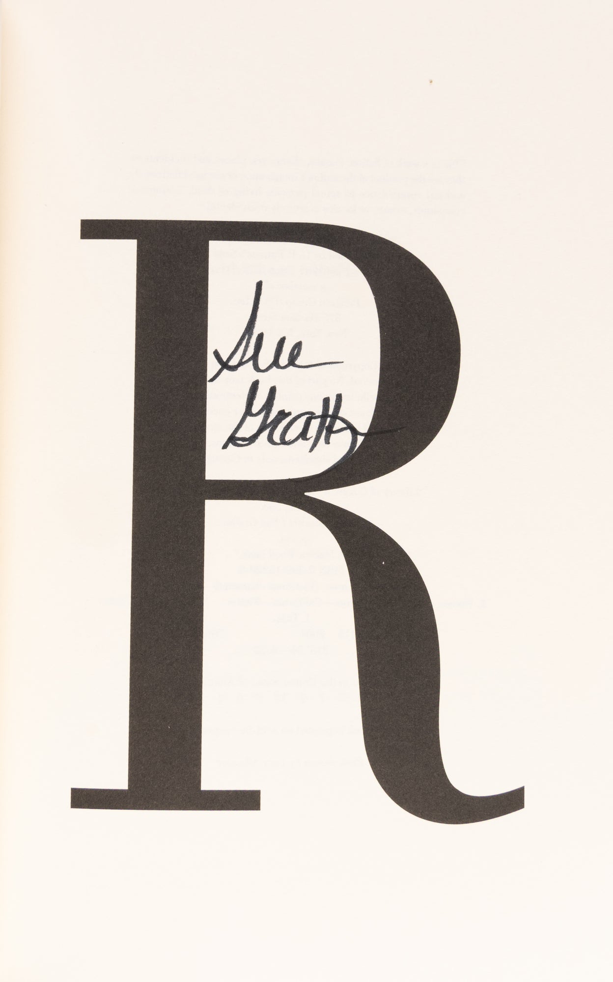 A Complete set of the Alphabet Series in First Edition: “A” is For Alibi, 