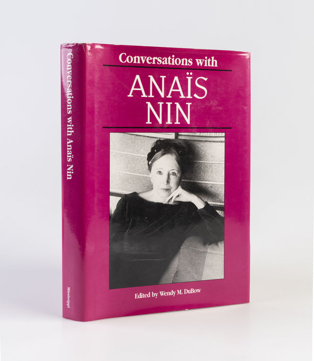 Conversations with Anaïs Nin.