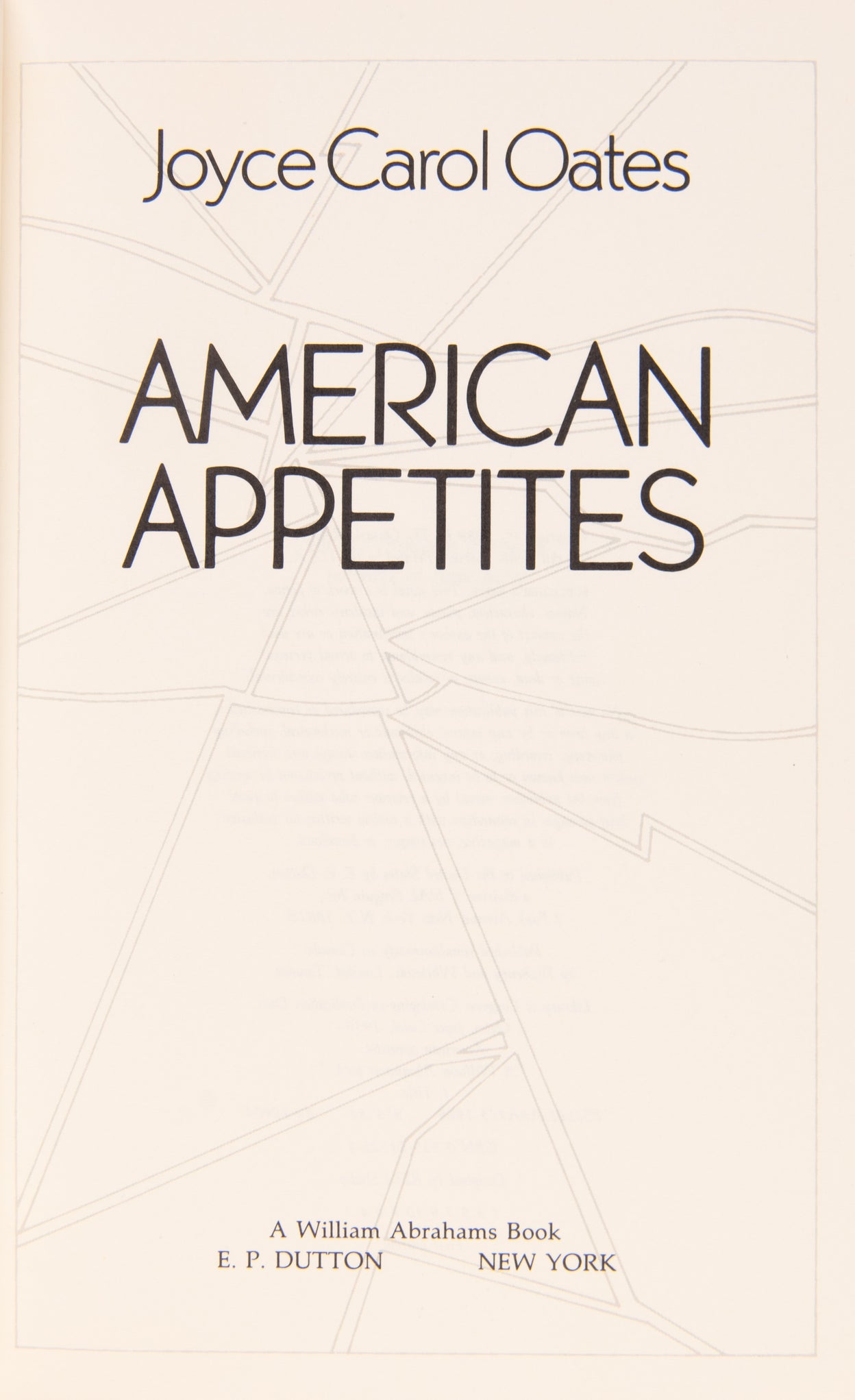 American Appetites.