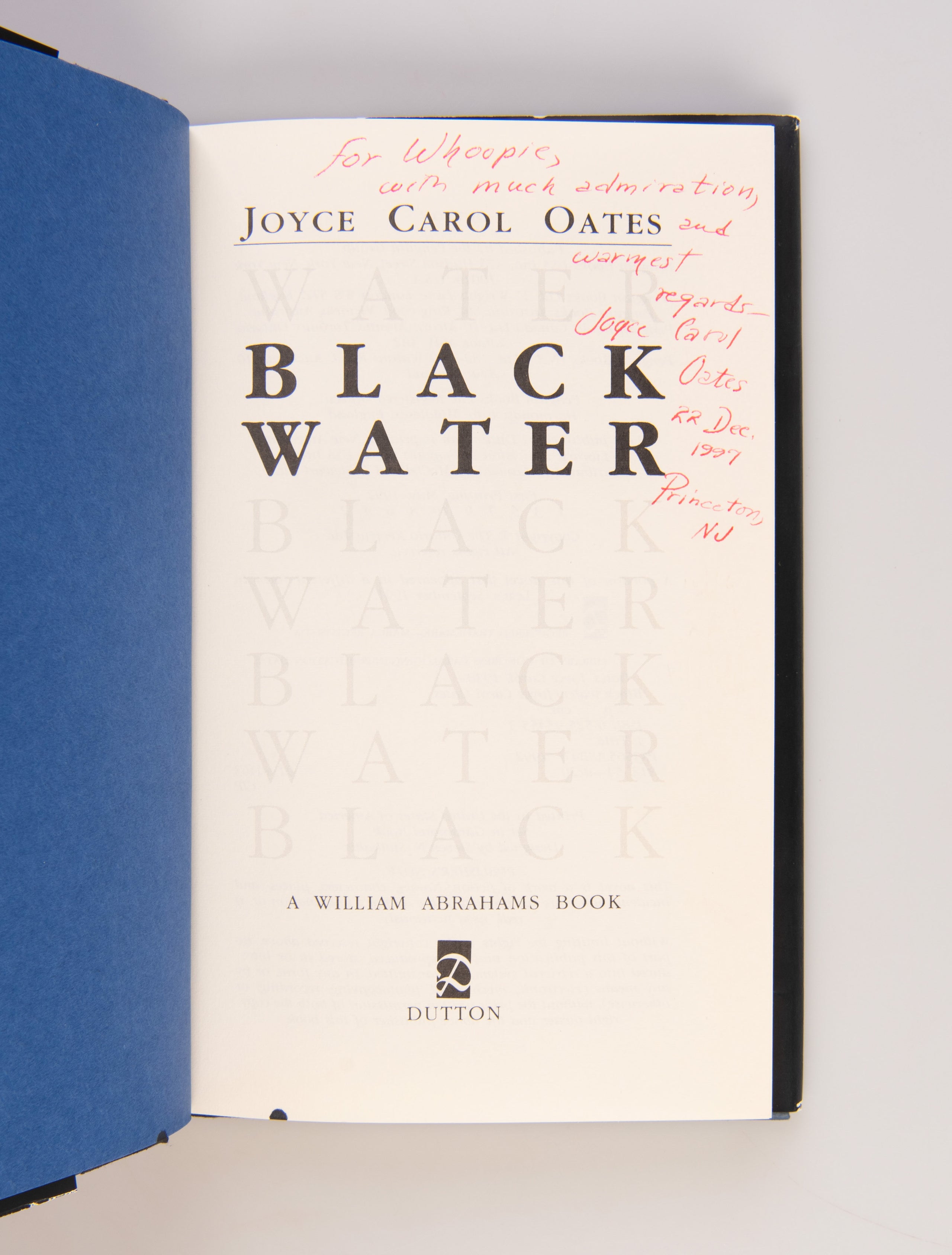 Black Water.