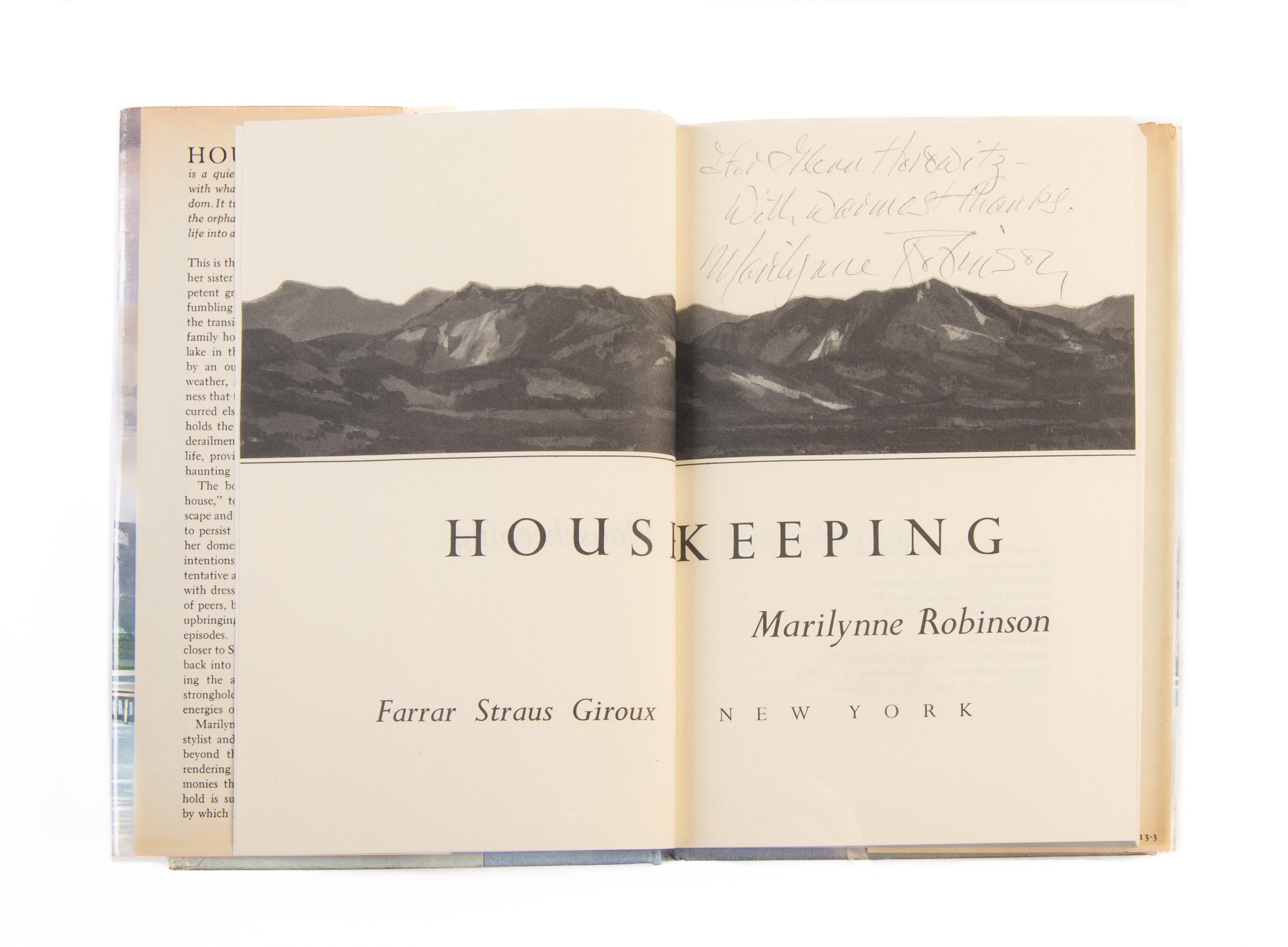 Housekeeping.