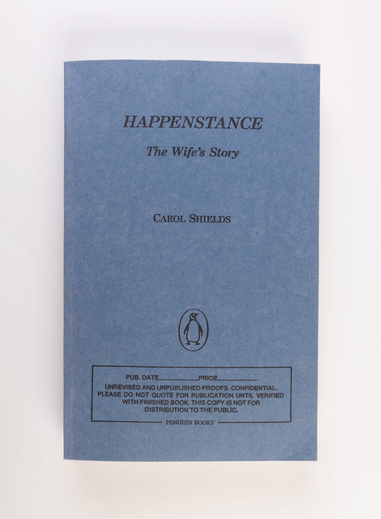 Happenstance, the Husband's Story.