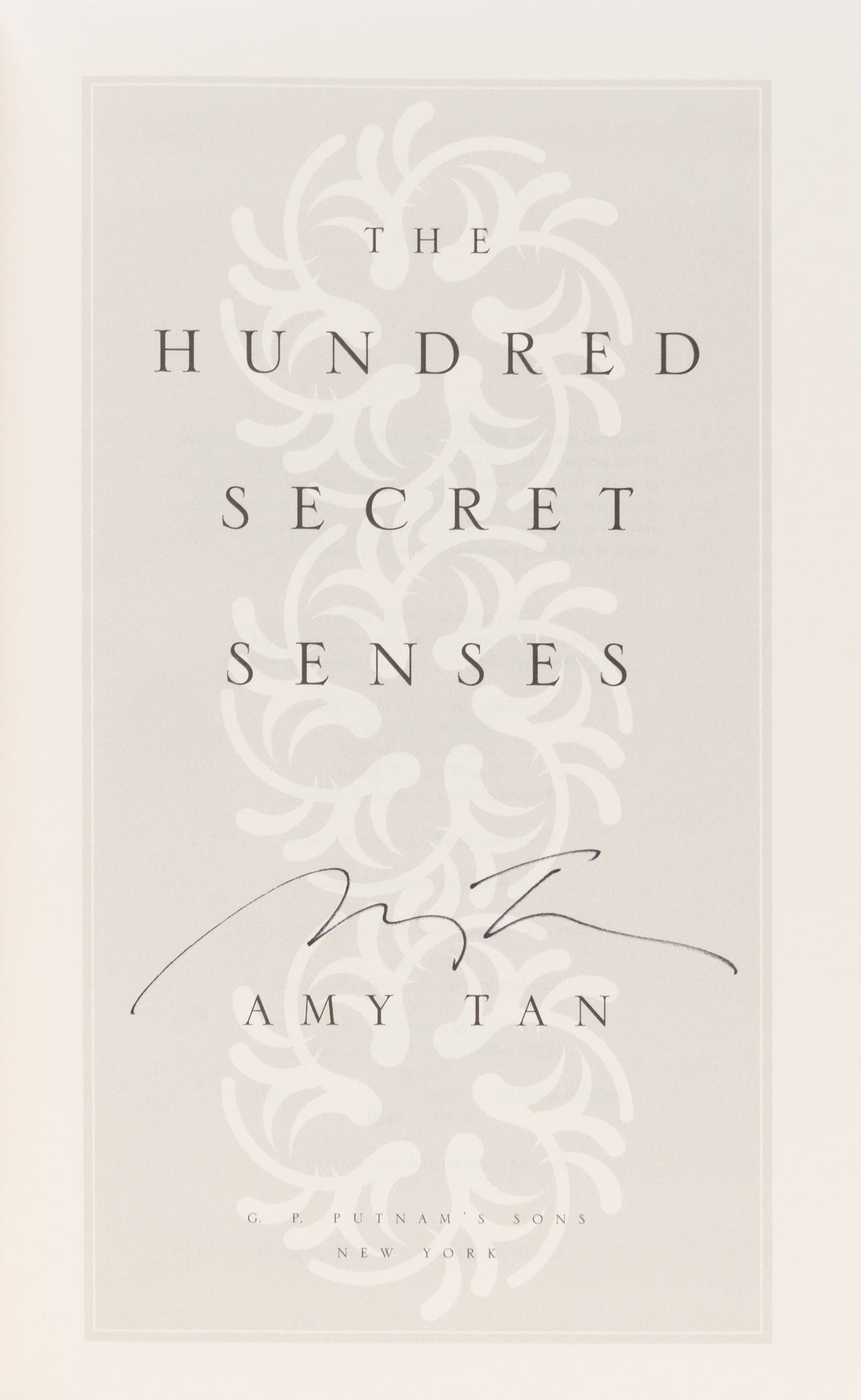 The Hundred Secret Senses.