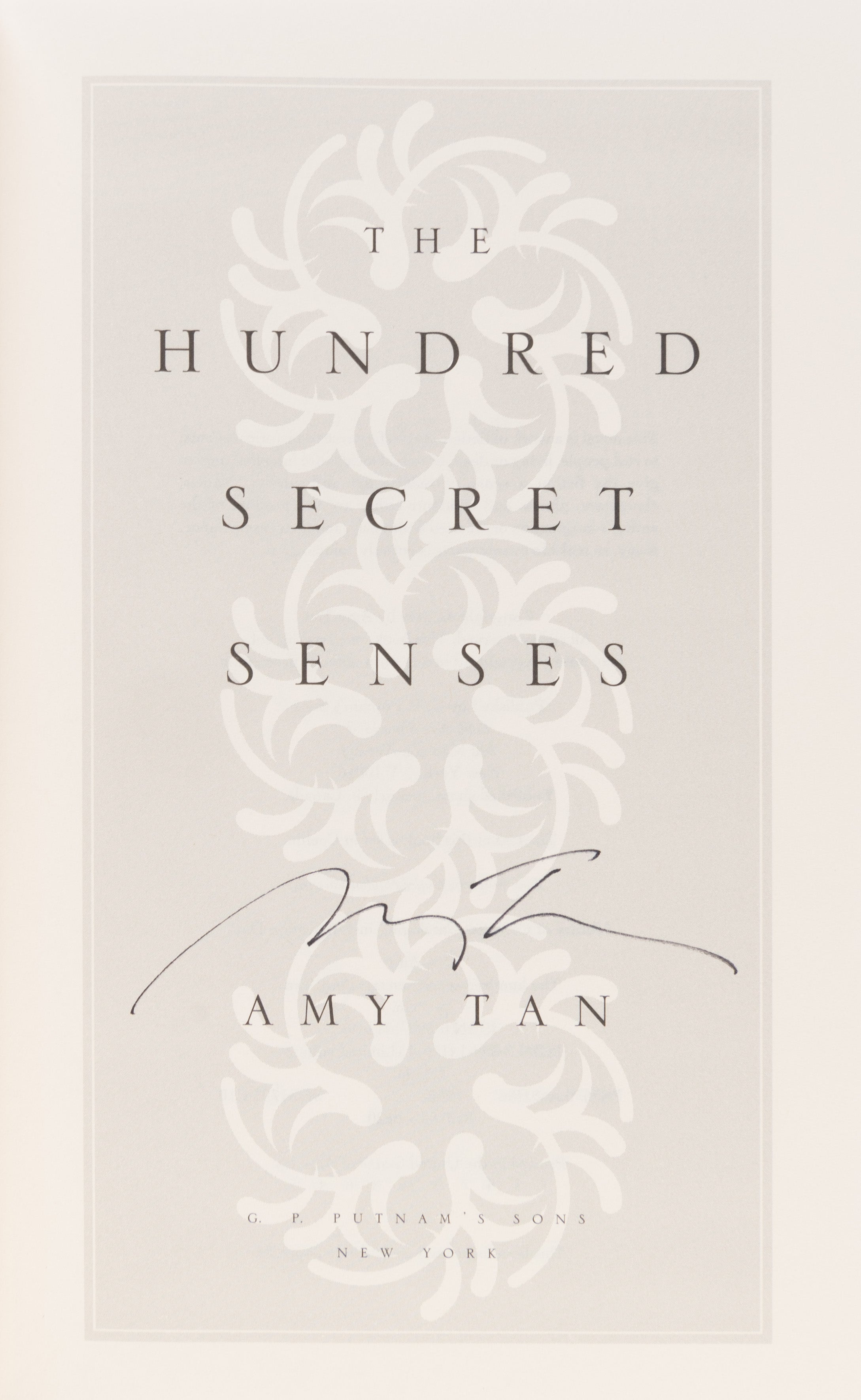 The Hundred Secret Senses.