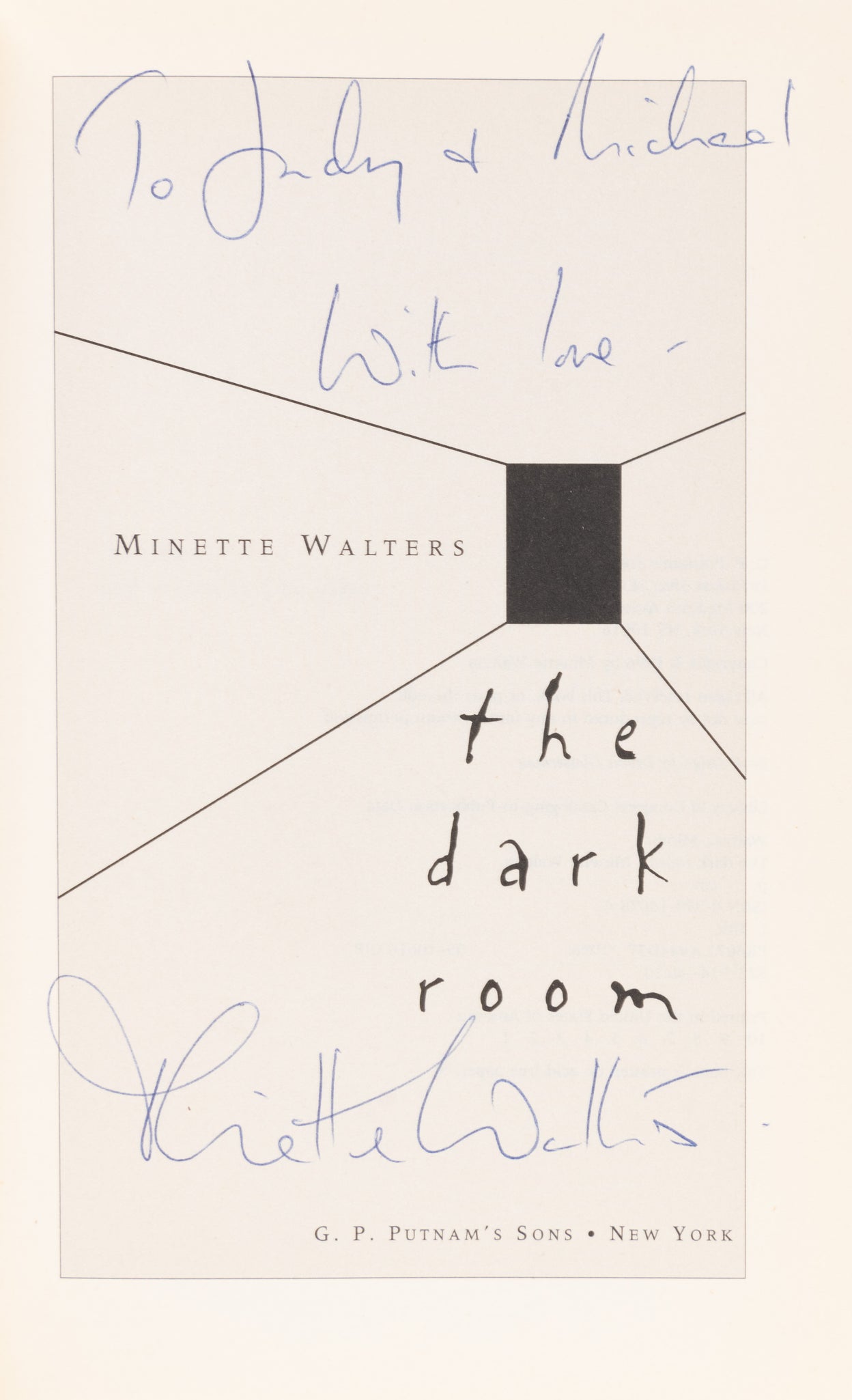 The Dark Room.