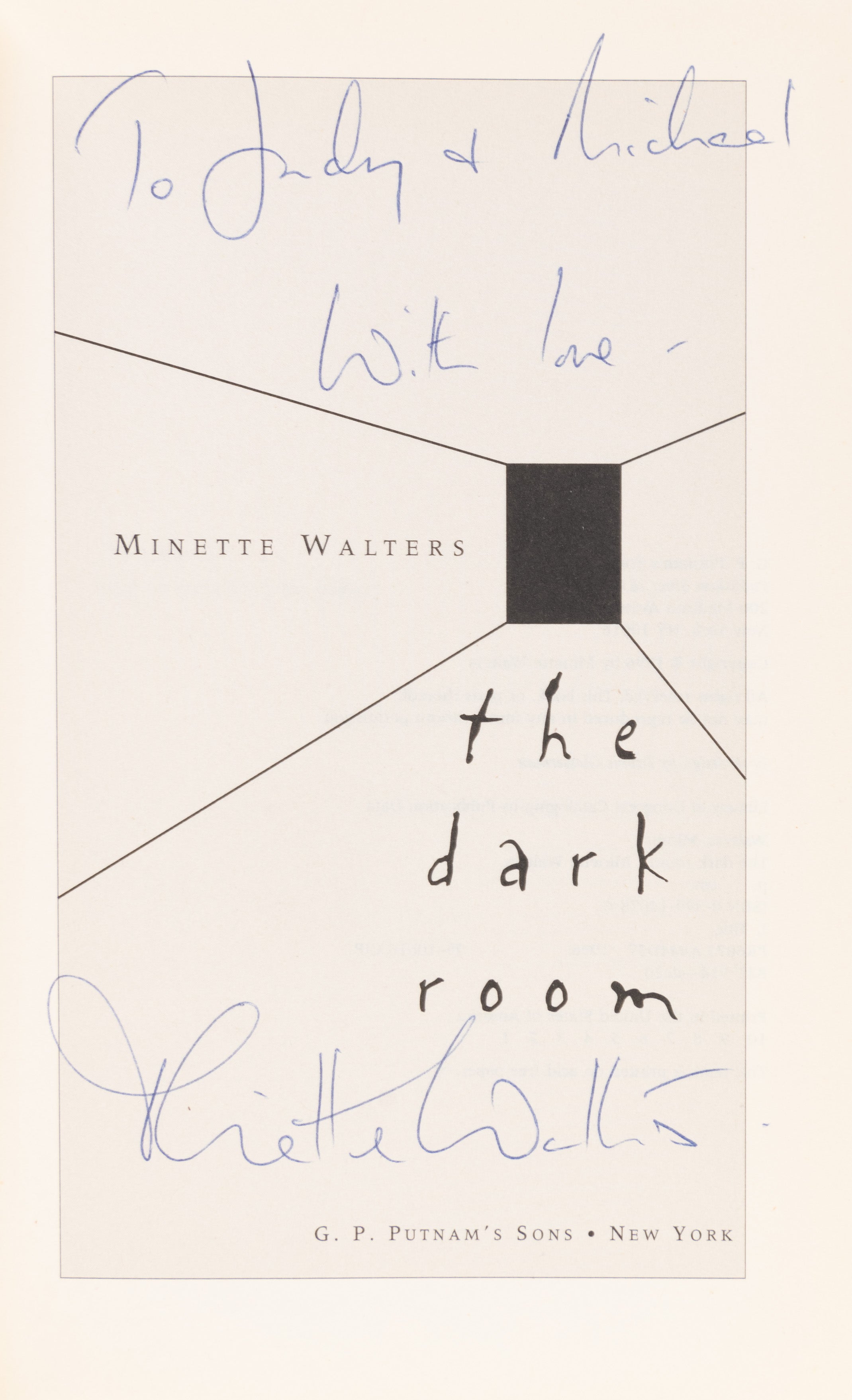 The Dark Room.