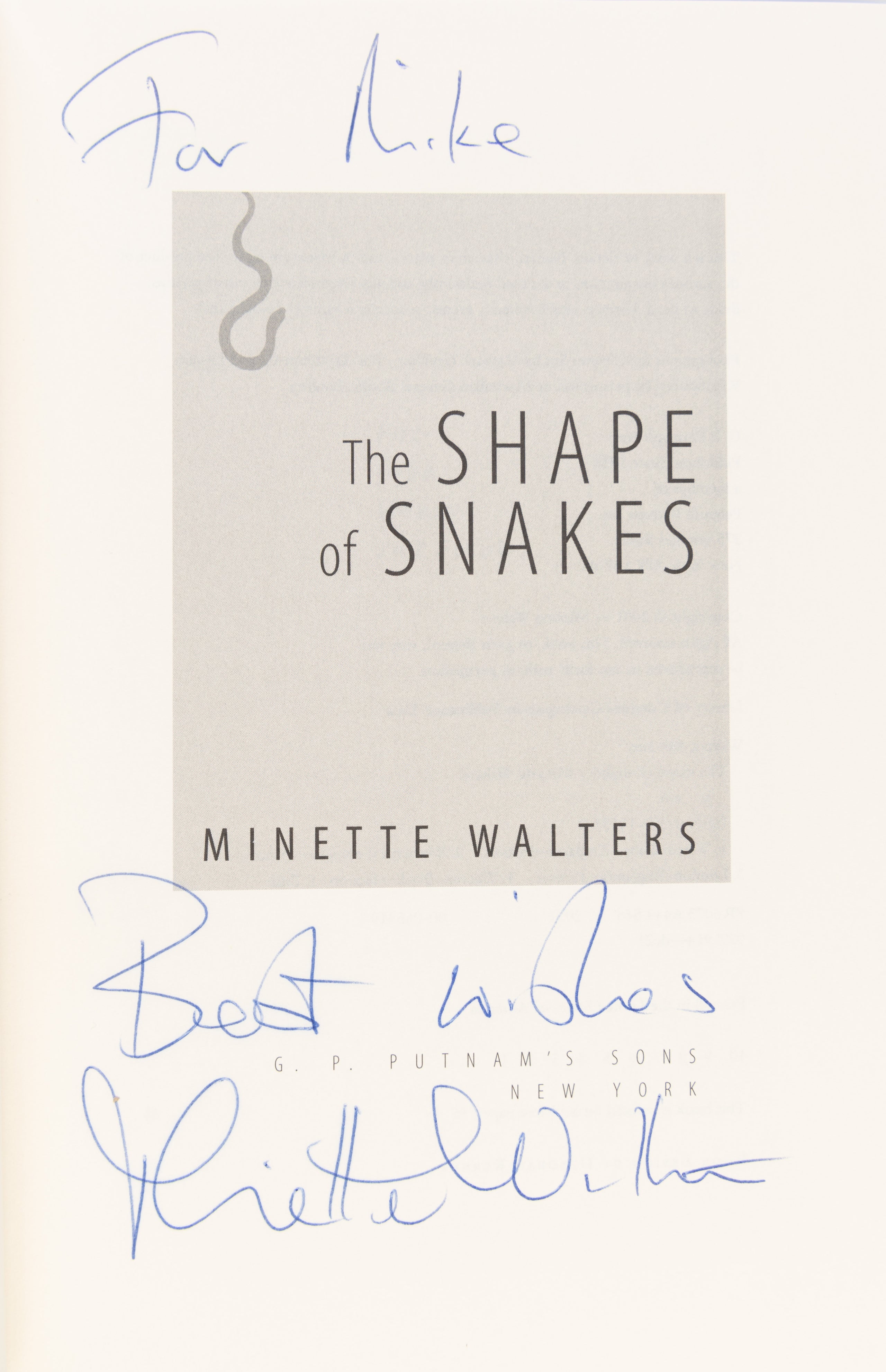 The Shape of Snakes.