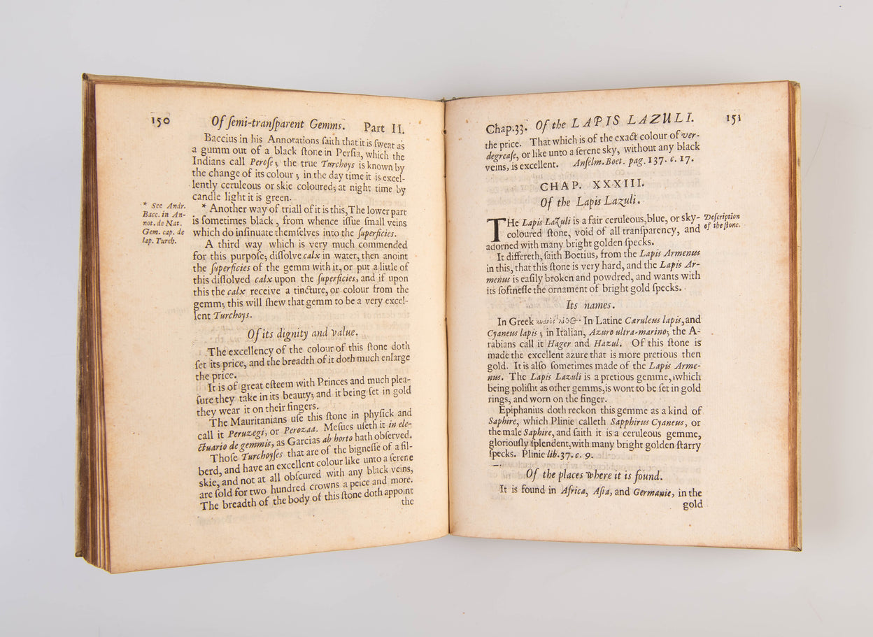 A Lapidary: Or, The History of Pretious Stones:
